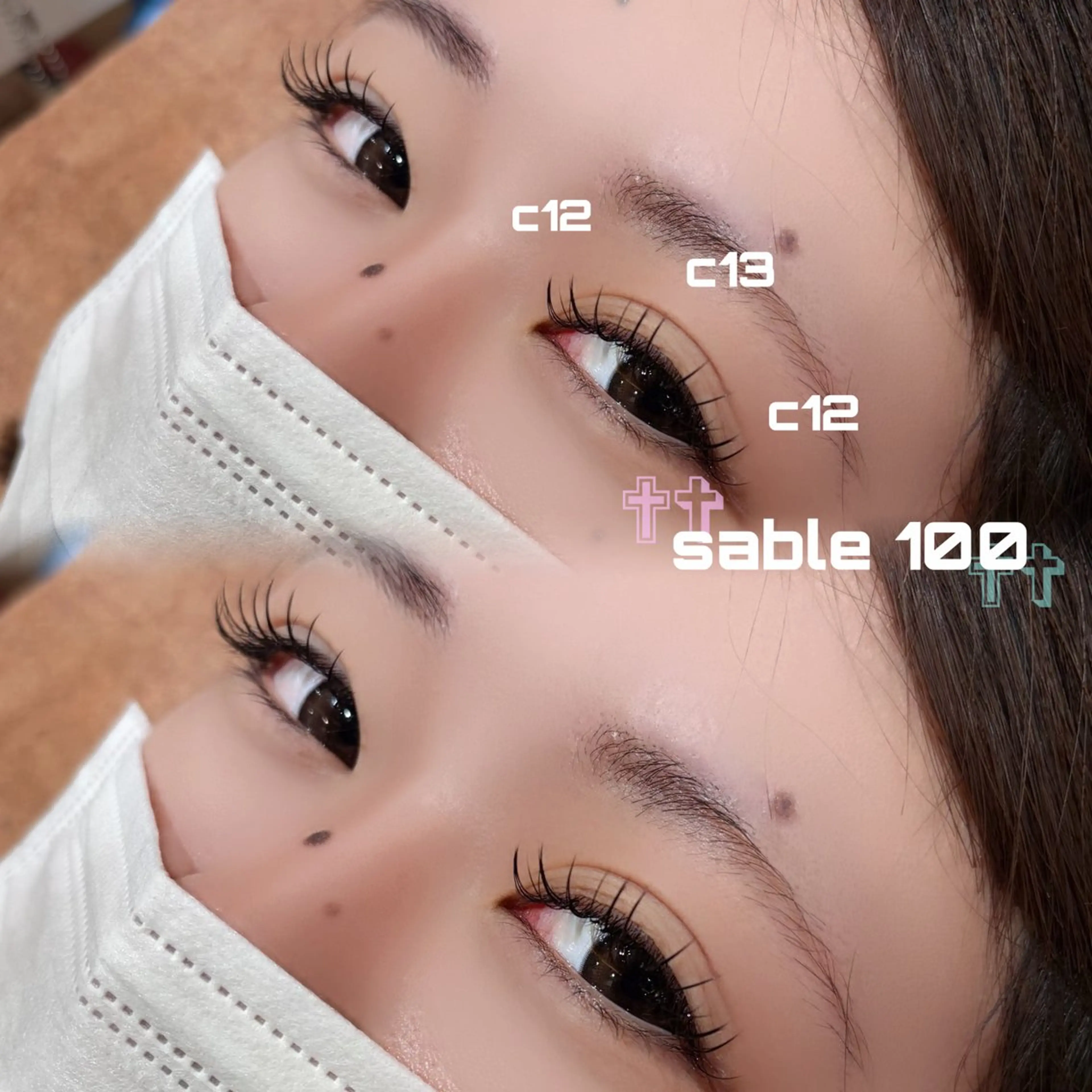 マツエク・マツパ chiri 🍀のマツエク・マツパデザイン