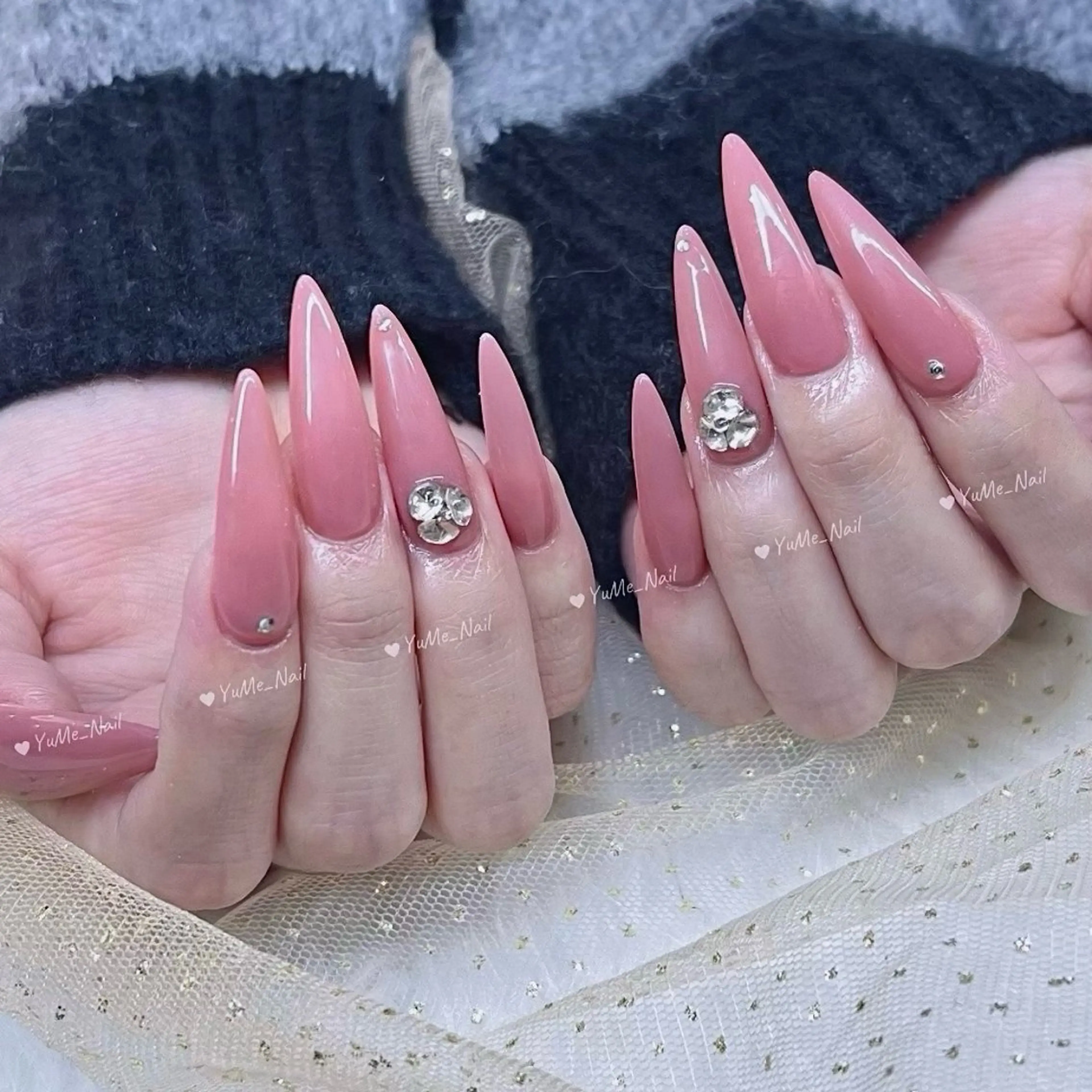ミディアム YUME Nail Beautyのネイルデザイン