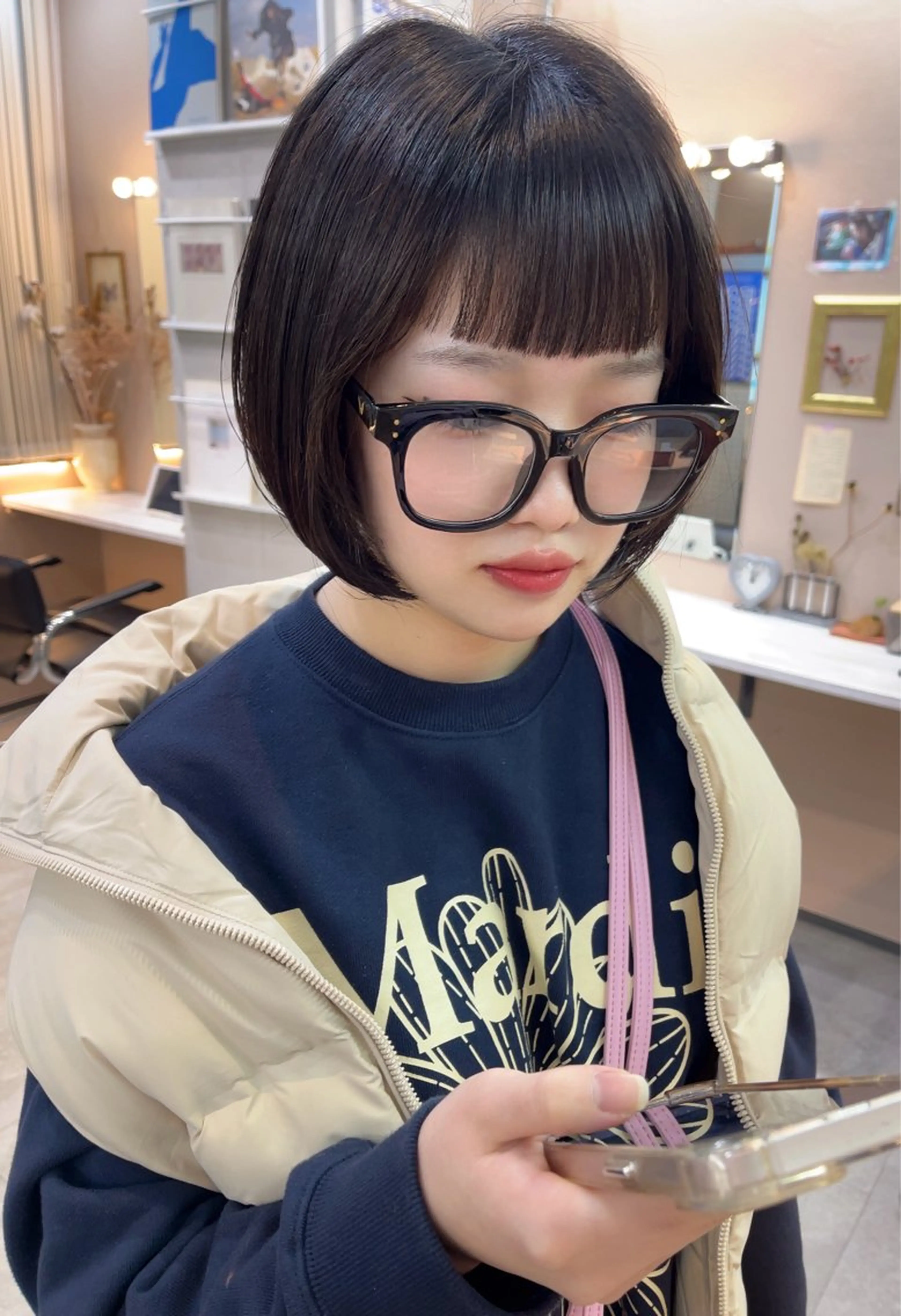 ショート カット トリートメント MIES amane(アマネ)のヘアスタイル
