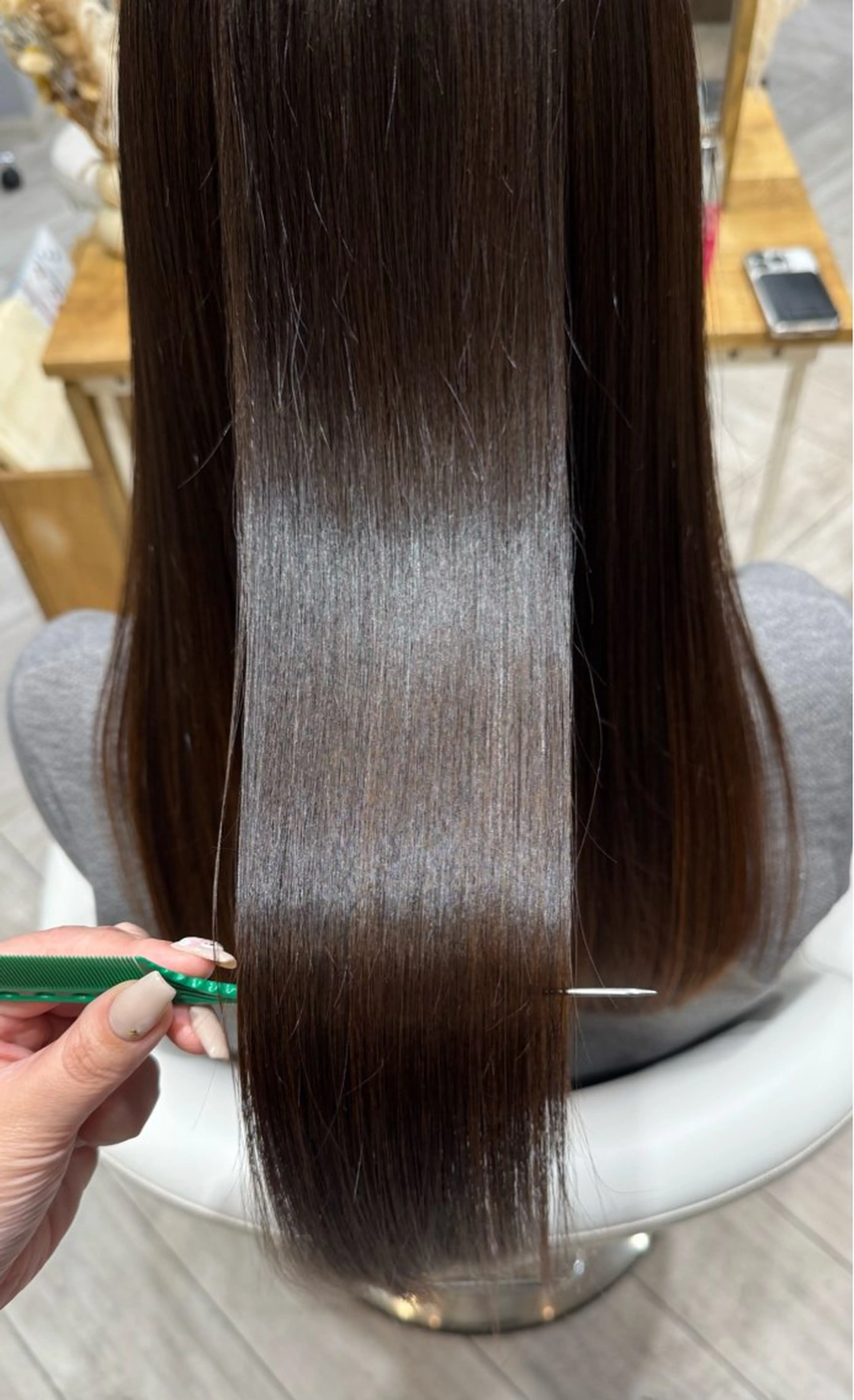 セミロング 髪質改善 トリートメント ヘアカラー トリートメント AVANCE.ens 広島袋町店ayuのヘアスタイル