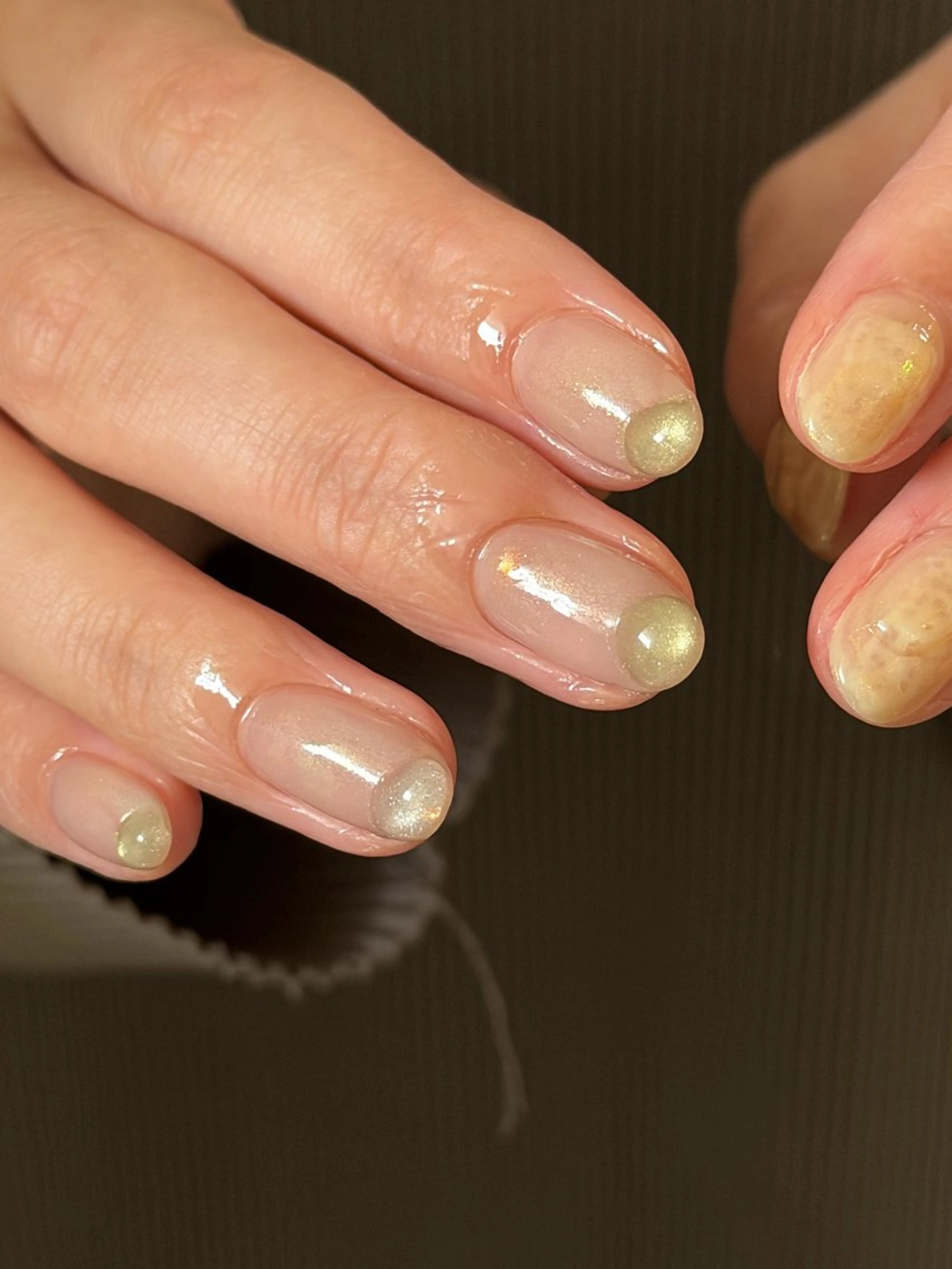 ネイル ハンドネイル mer-fudge- shioriのネイルデザイン