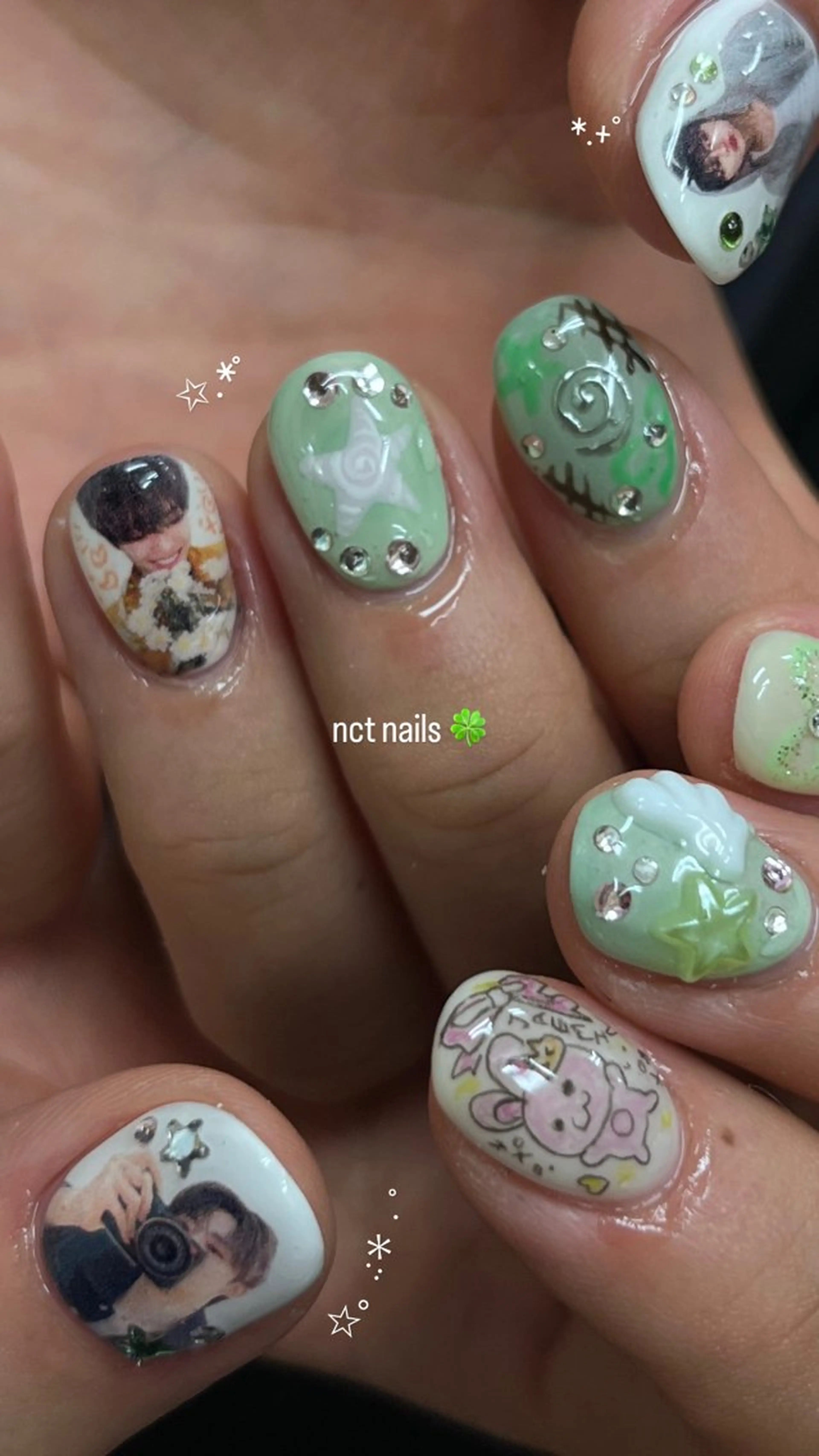 ネイル niconail 🧣ayu 📍烏山のネイルデザイン