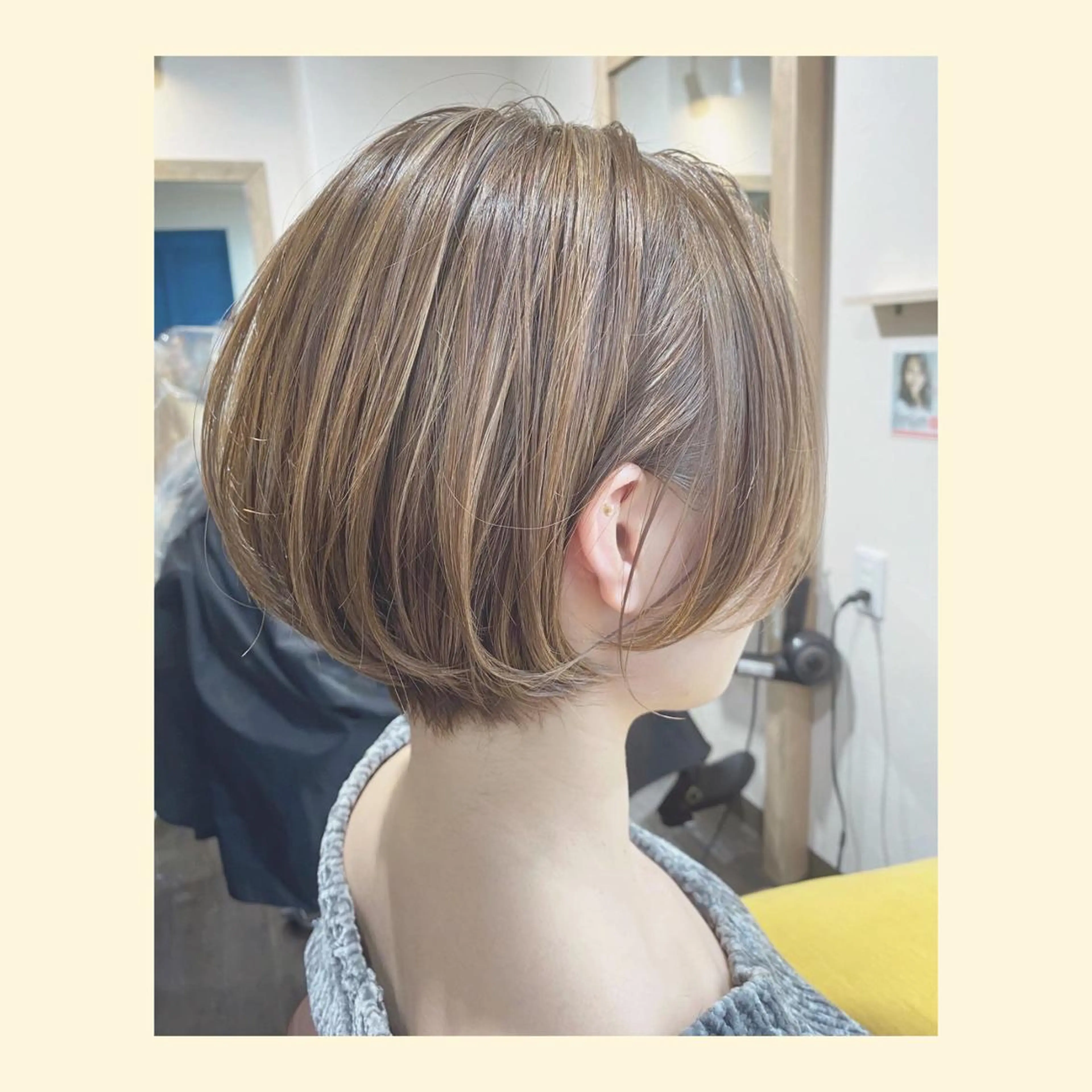 ショート カラー カット トリートメント ヘッドスパ 🌈ショート/レイヤ ーカット/中村崇宏のヘアスタイル