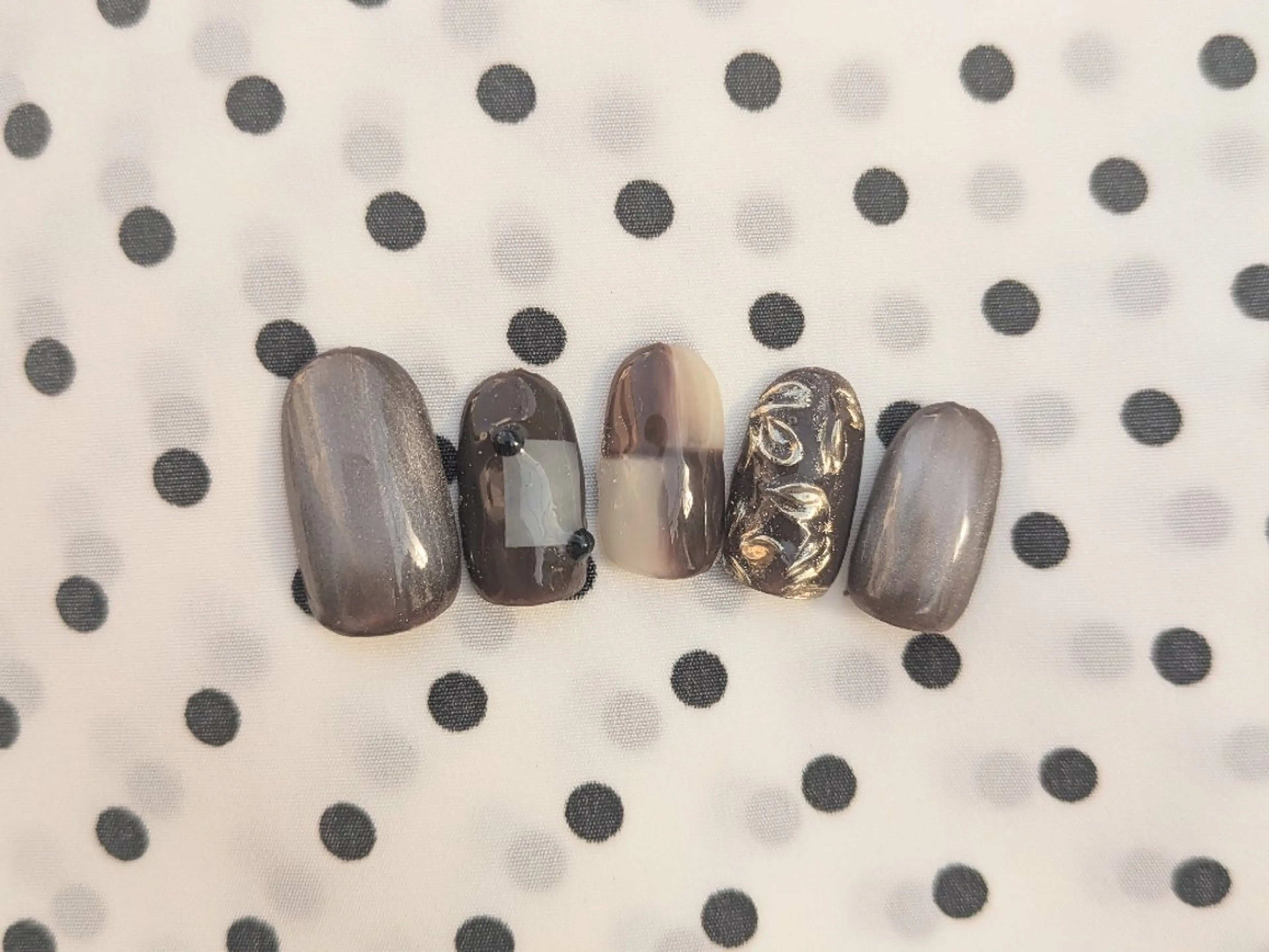 ネイル バレンタイン こもり さくらのネイルデザイン