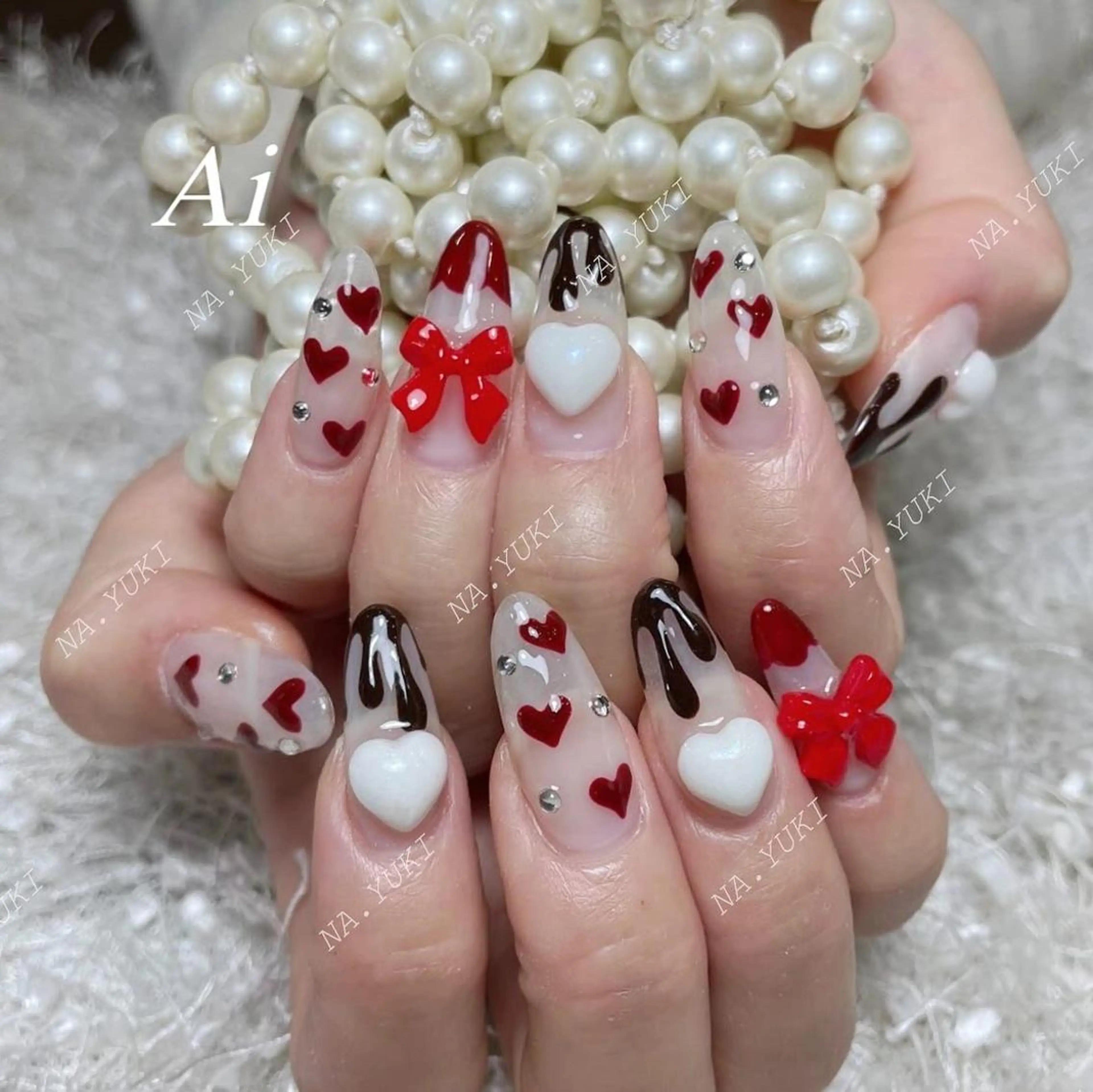 ネイル ハンドネイル 🎀 moo～ 🎀のネイルデザイン