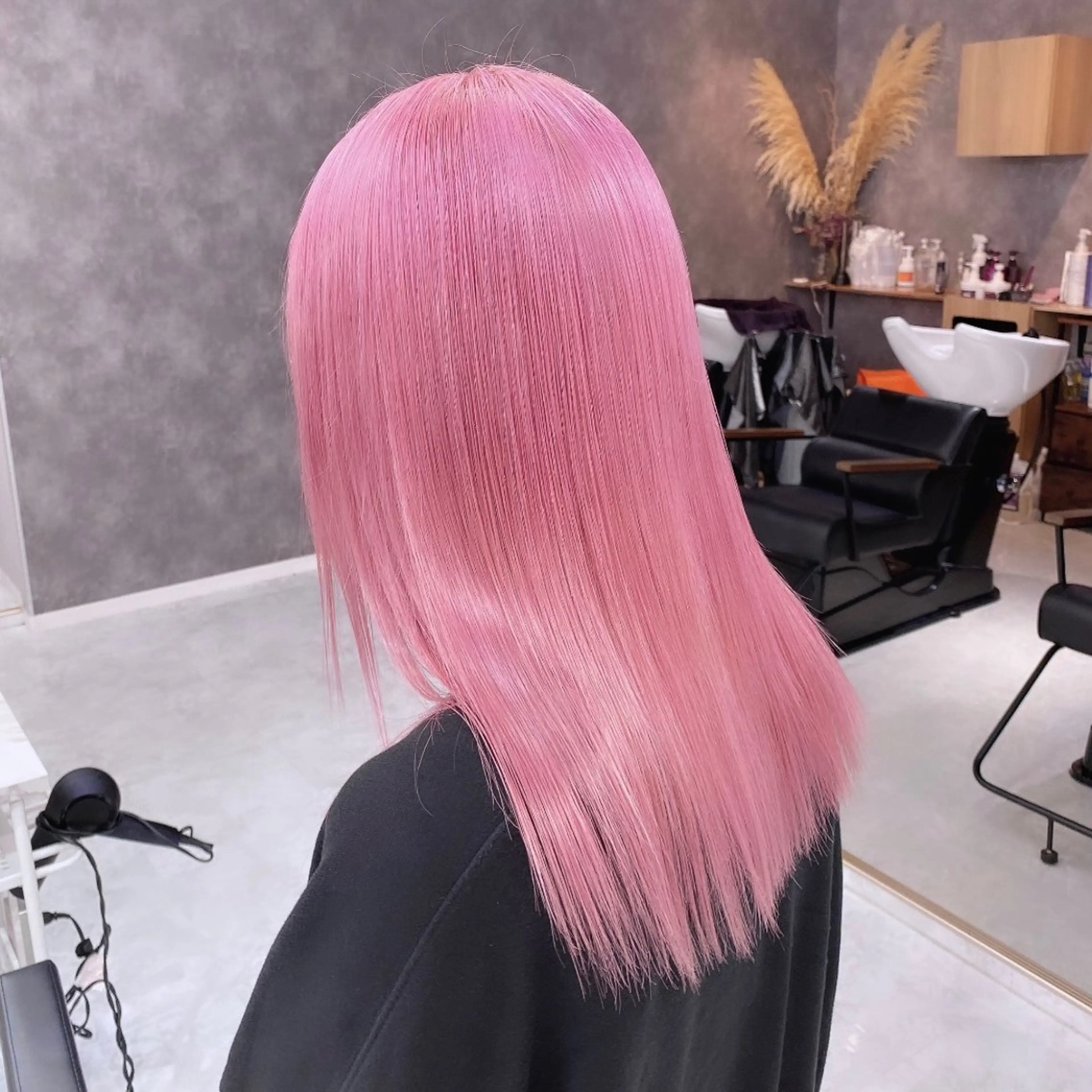 ミディアム カラー ヘアアレンジ メンズ ハイトーン美容師 MASATOのヘアスタイル