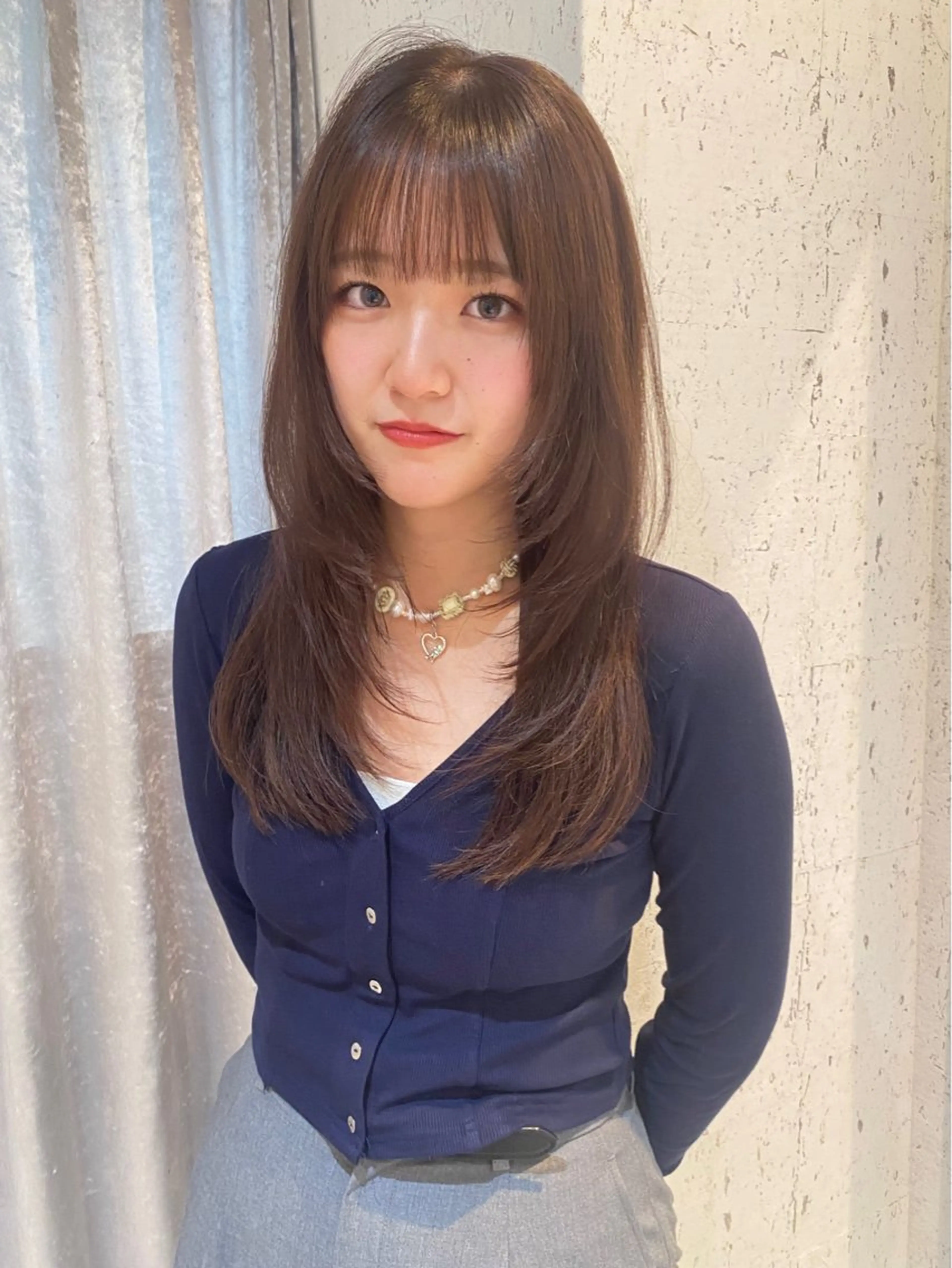 ロング カラー カット ヘアカラー トリートメント mai / linoah˚✧のヘアスタイル