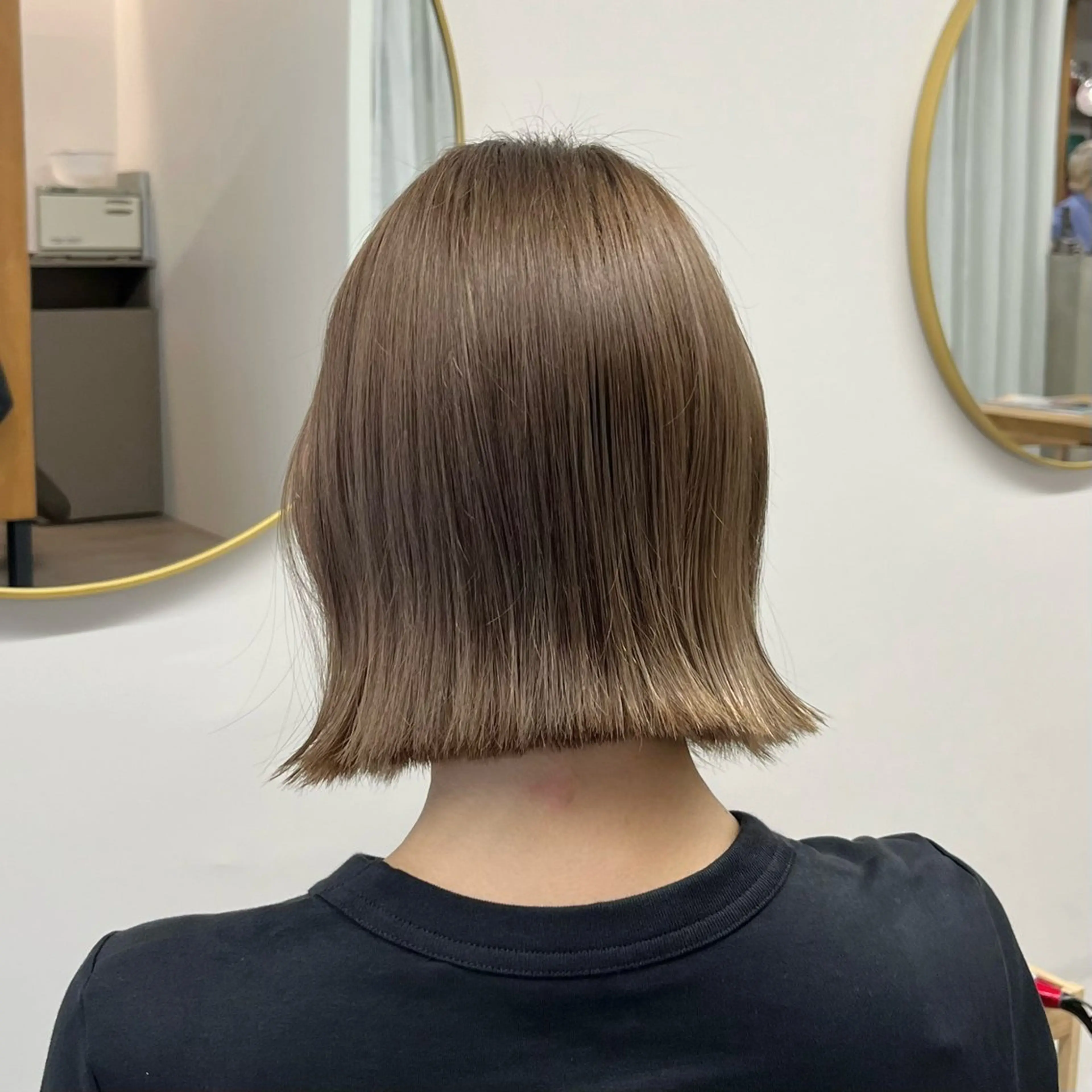 【卒業生カラーにおすすめ🌸】カット＋ブリーチなしダブルカラー＋超音波トリートメントの写真