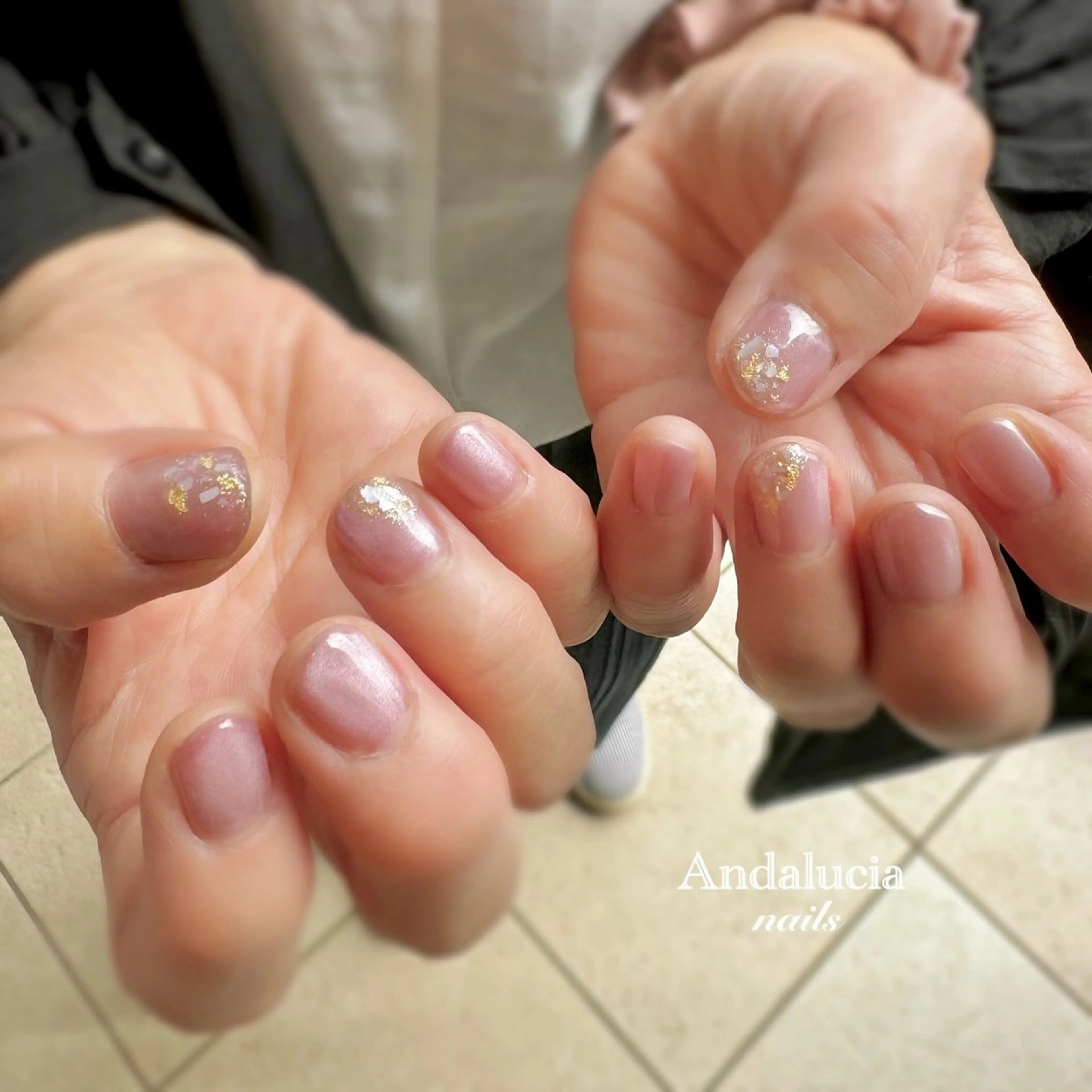 ネイル シンプルネイル ハンドネイル Andalucia nailsのネイルデザイン