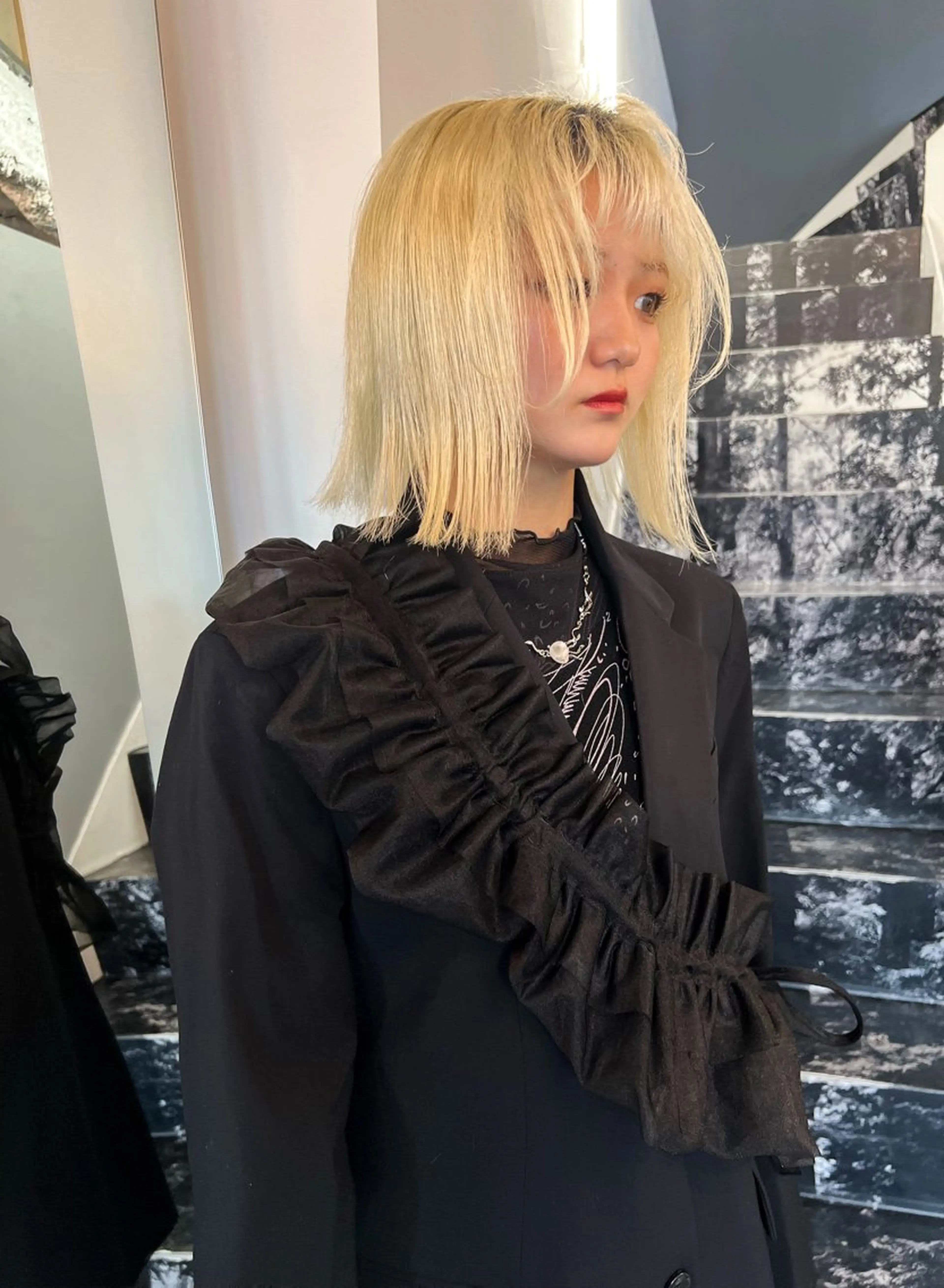 ショート カラー ハイトーン/デザイン /ひさやのヘアスタイル