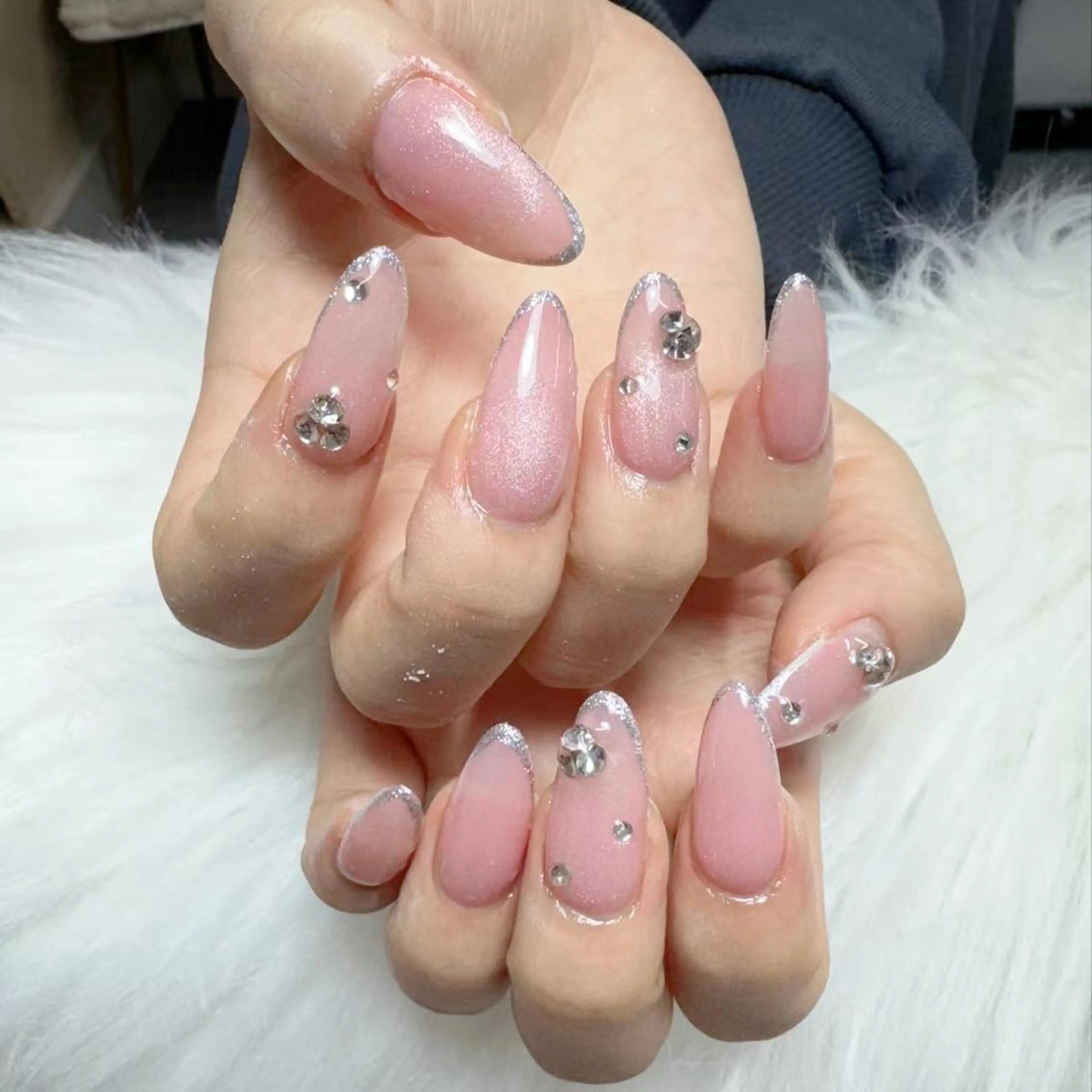 ネイル ハンドネイル 🎀nana🫧 ワンホンネイル🎀のネイルデザイン