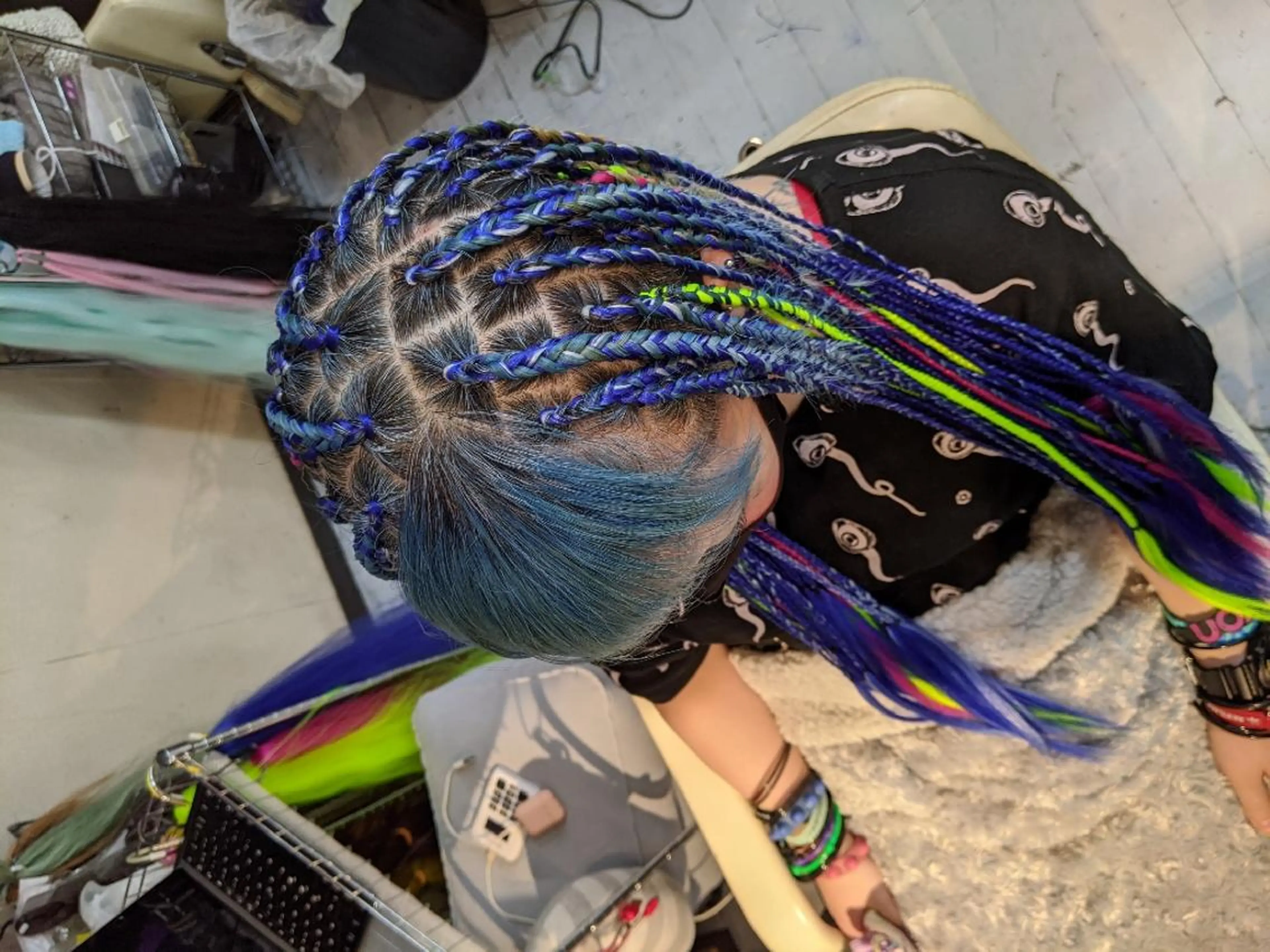 ロング ヘアアレンジ エクステ scamp ★のヘアスタイル