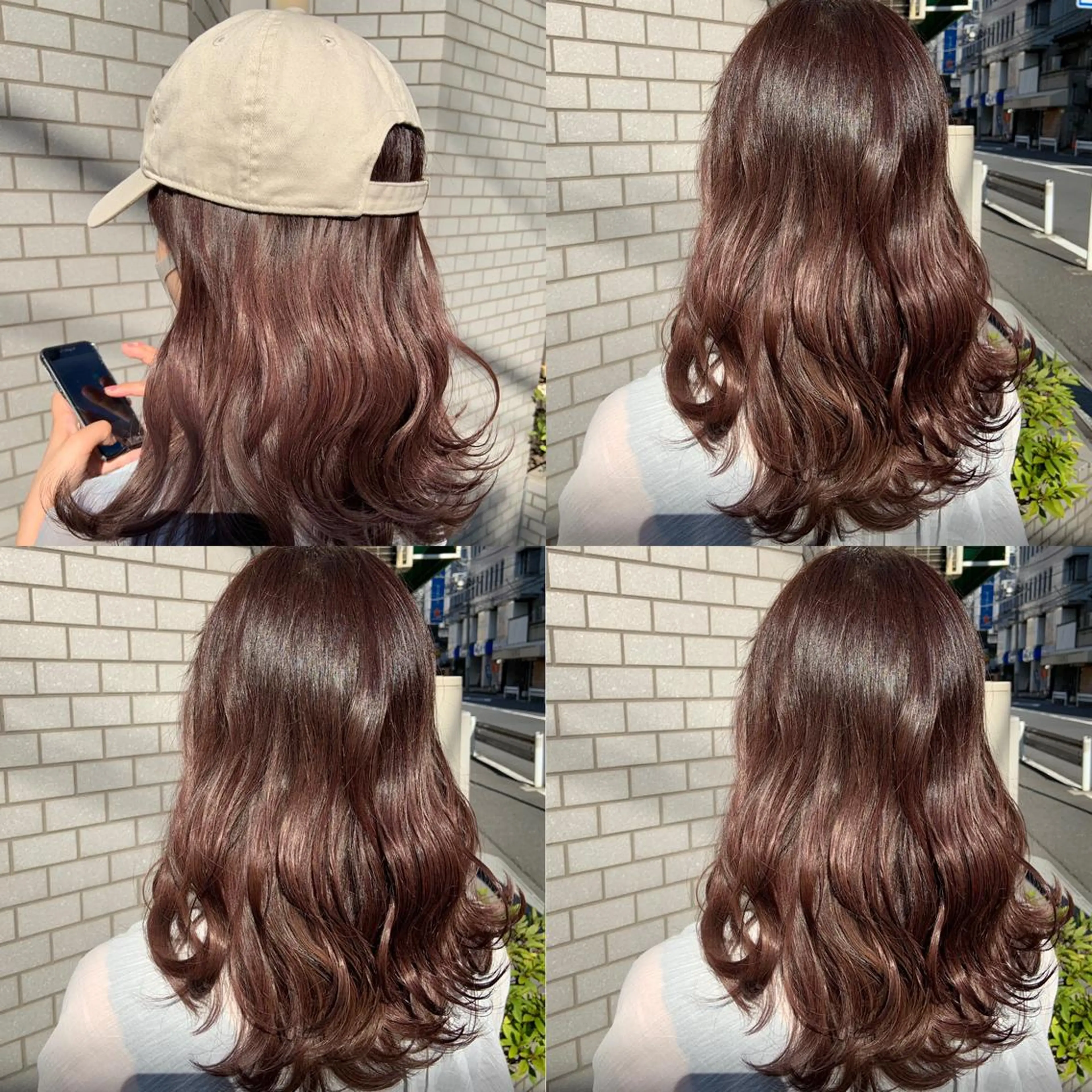 ミディアム カラー 🤍透明感/韓国風 🤍サクラギヒトミのヘアスタイル