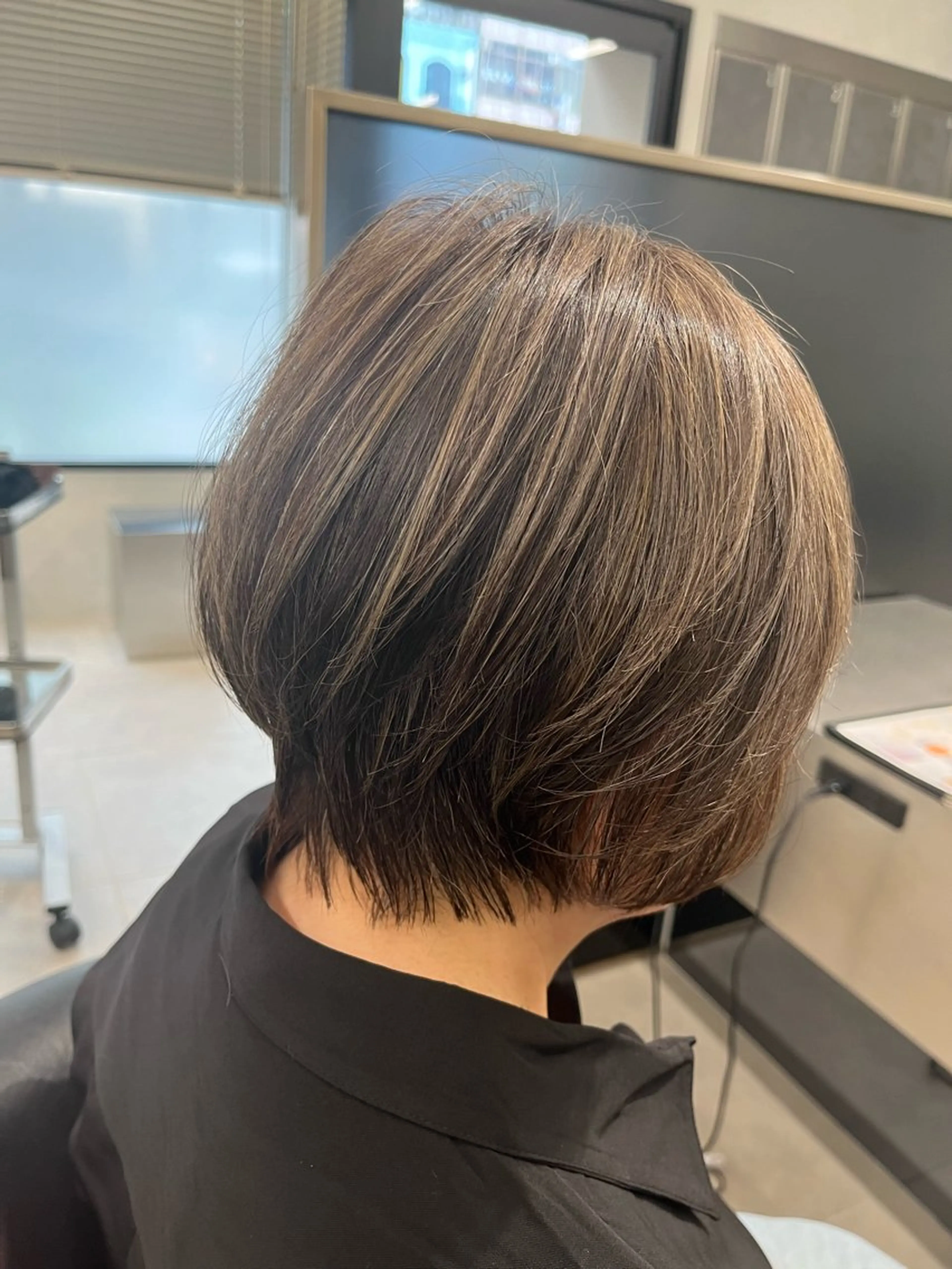 ショート 大人のお悩み解決 鶴見/菅谷光哉のヘアスタイル