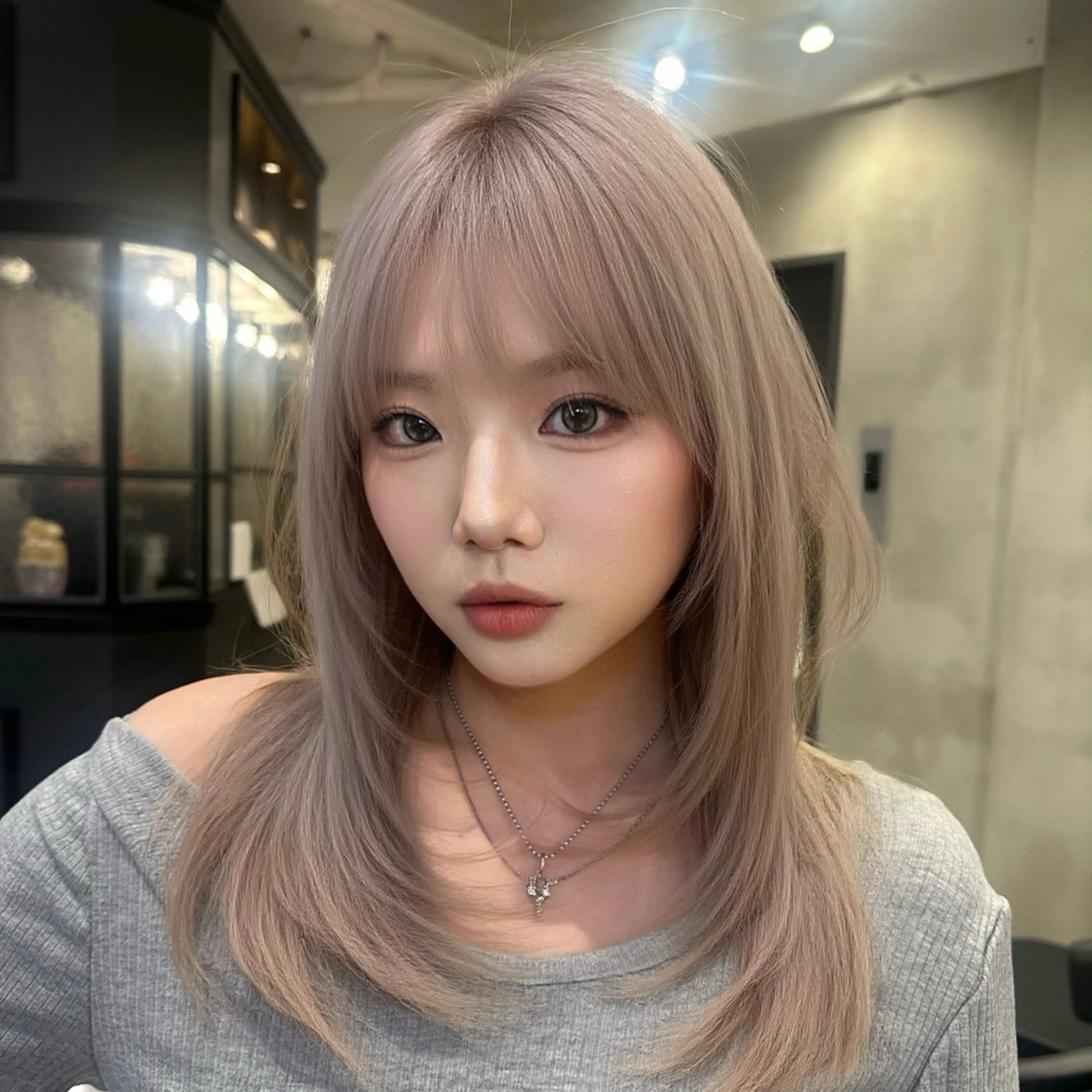 ミディアム 韓国/ボブ/レイヤー /髪質改善/まさ❣️のヘアスタイル