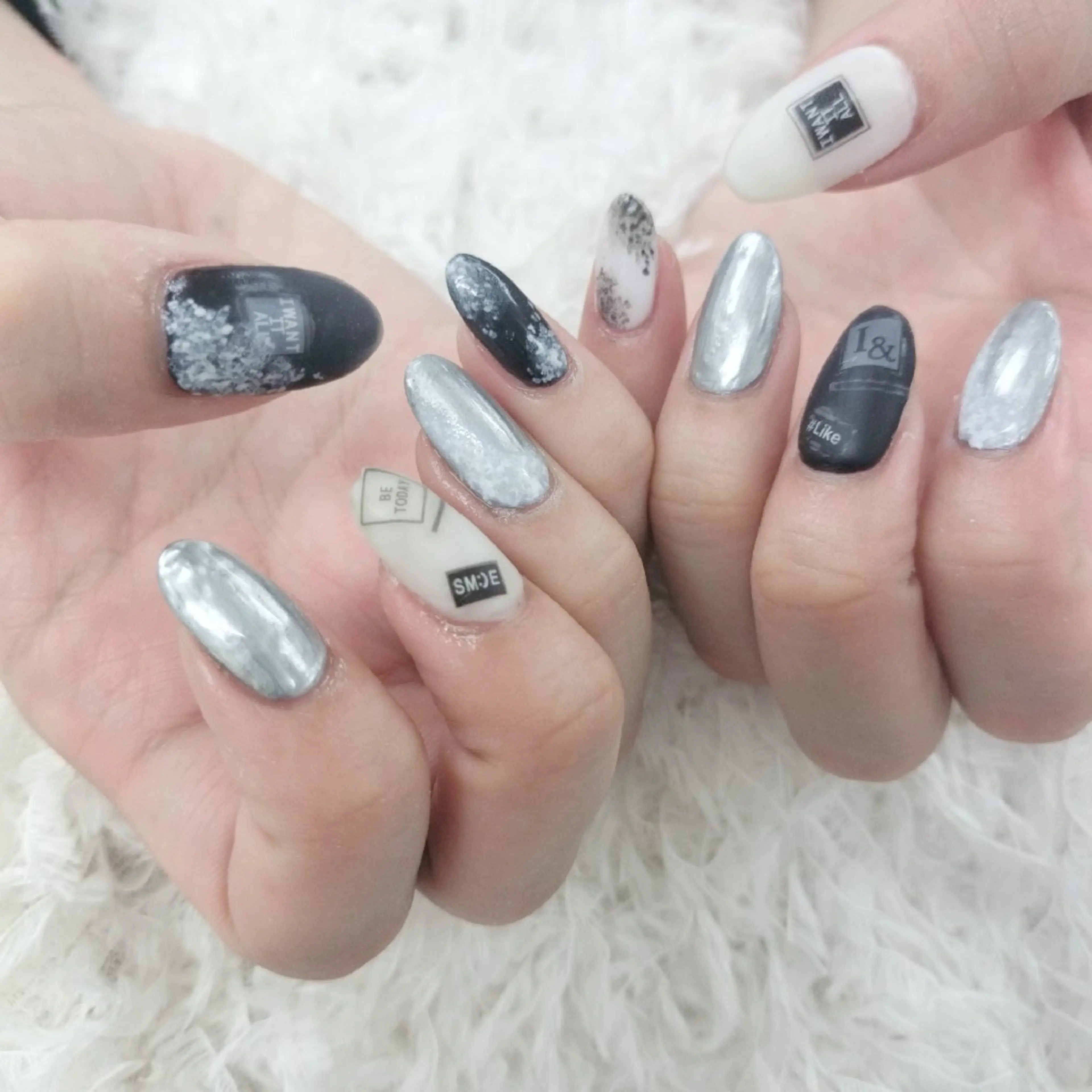 ネイル ハンドネイル 板倉 店長のネイルデザイン