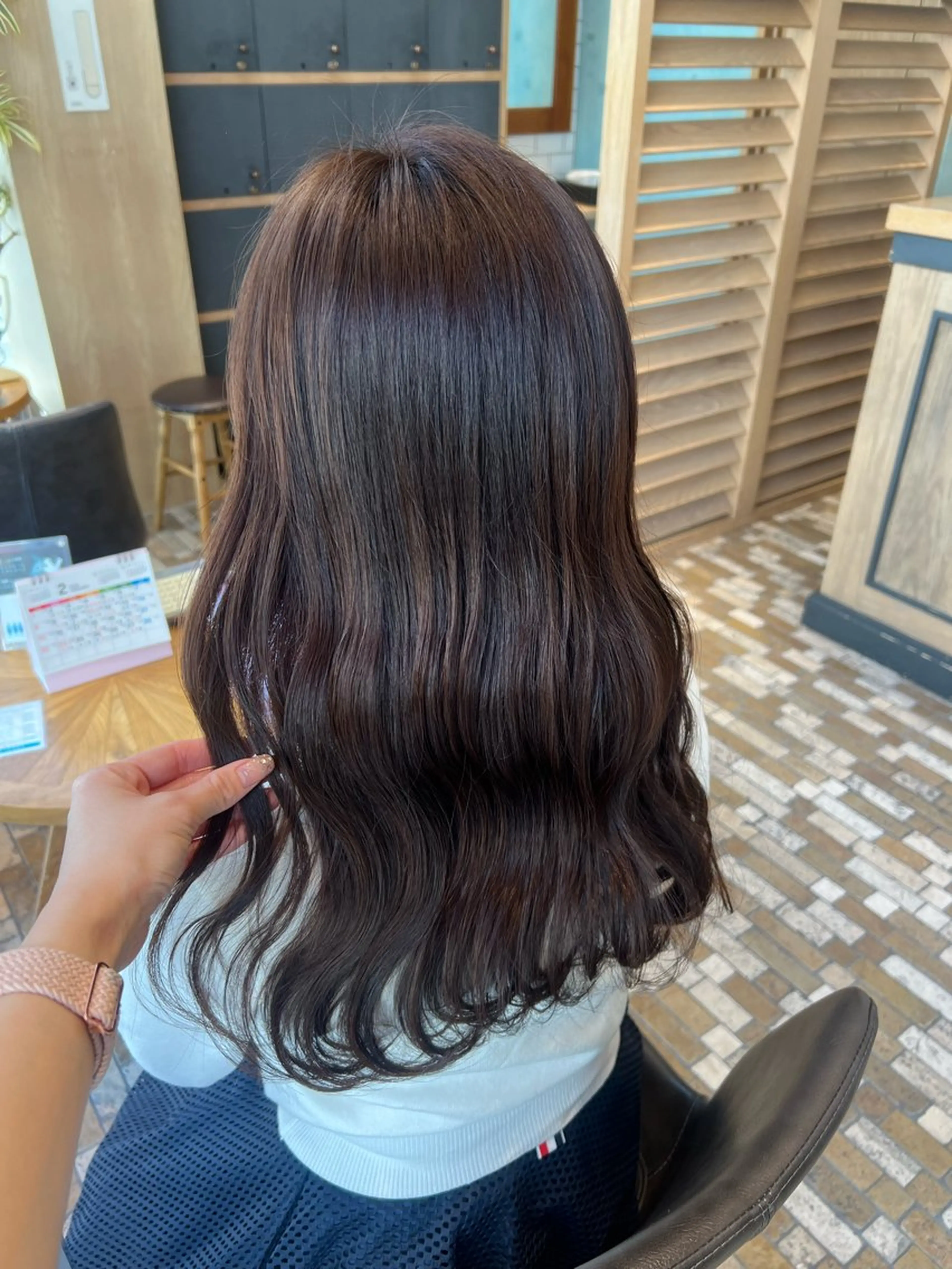 ロング カラー カット ヘアカラー トリートメント 🫧Ai/ ロロネー森ノ宮💖のヘアスタイル