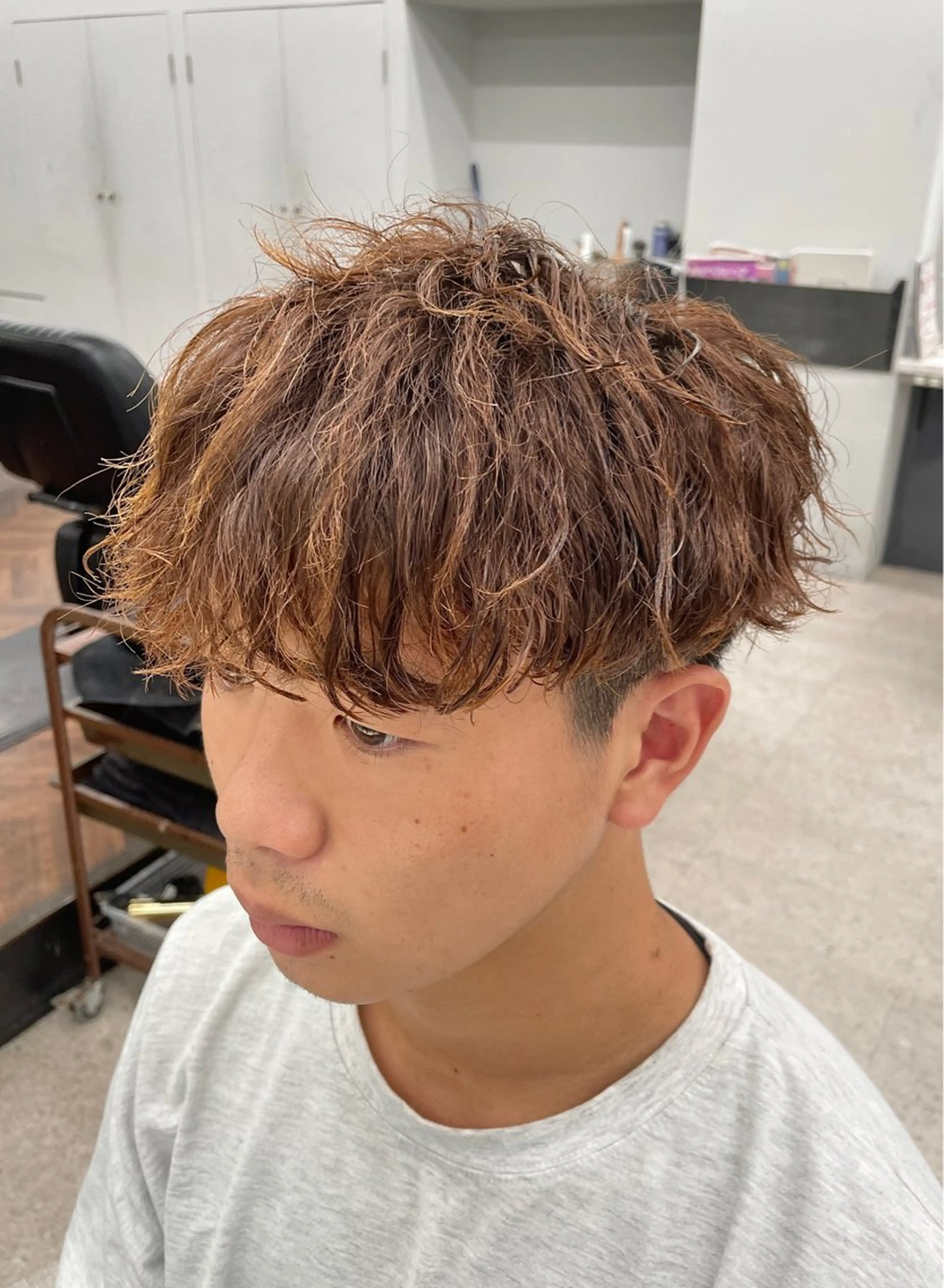 パーマ メンズ メンズスタイリスト✨ 助川龍哉のヘアスタイル