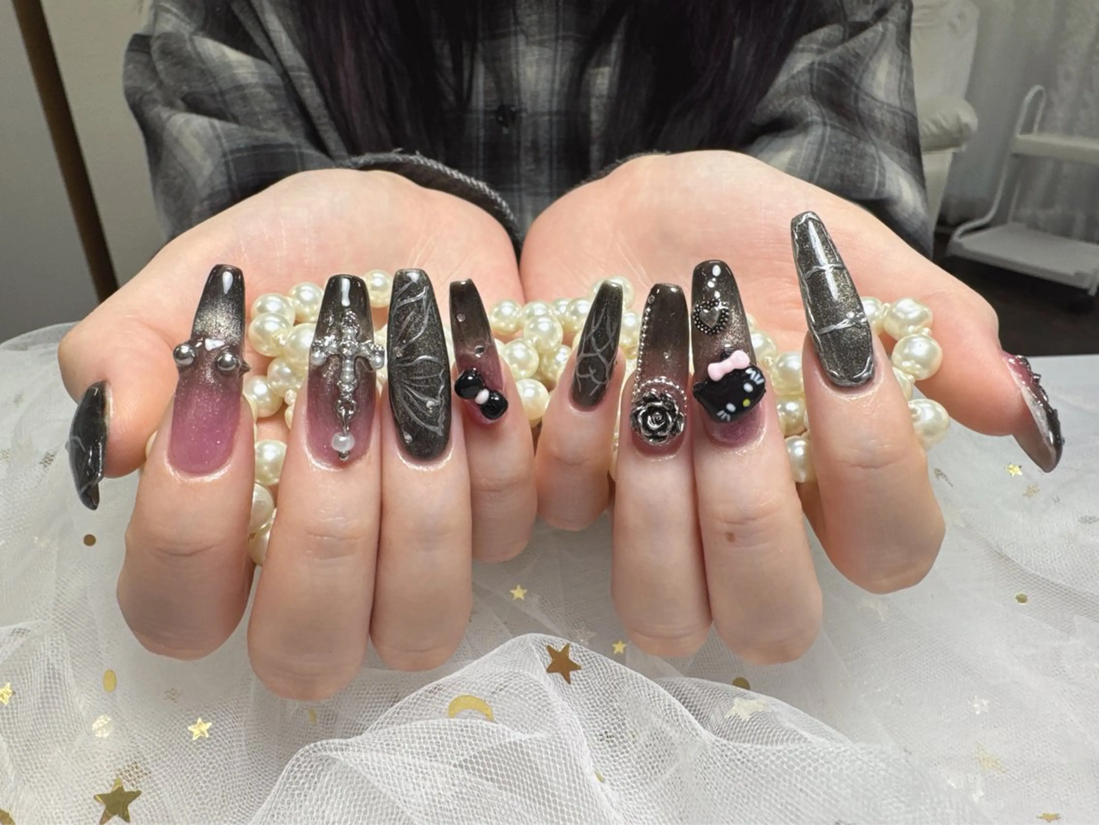 ネイル ハンドネイル EN salon💅 🦋もり💕のネイルデザイン