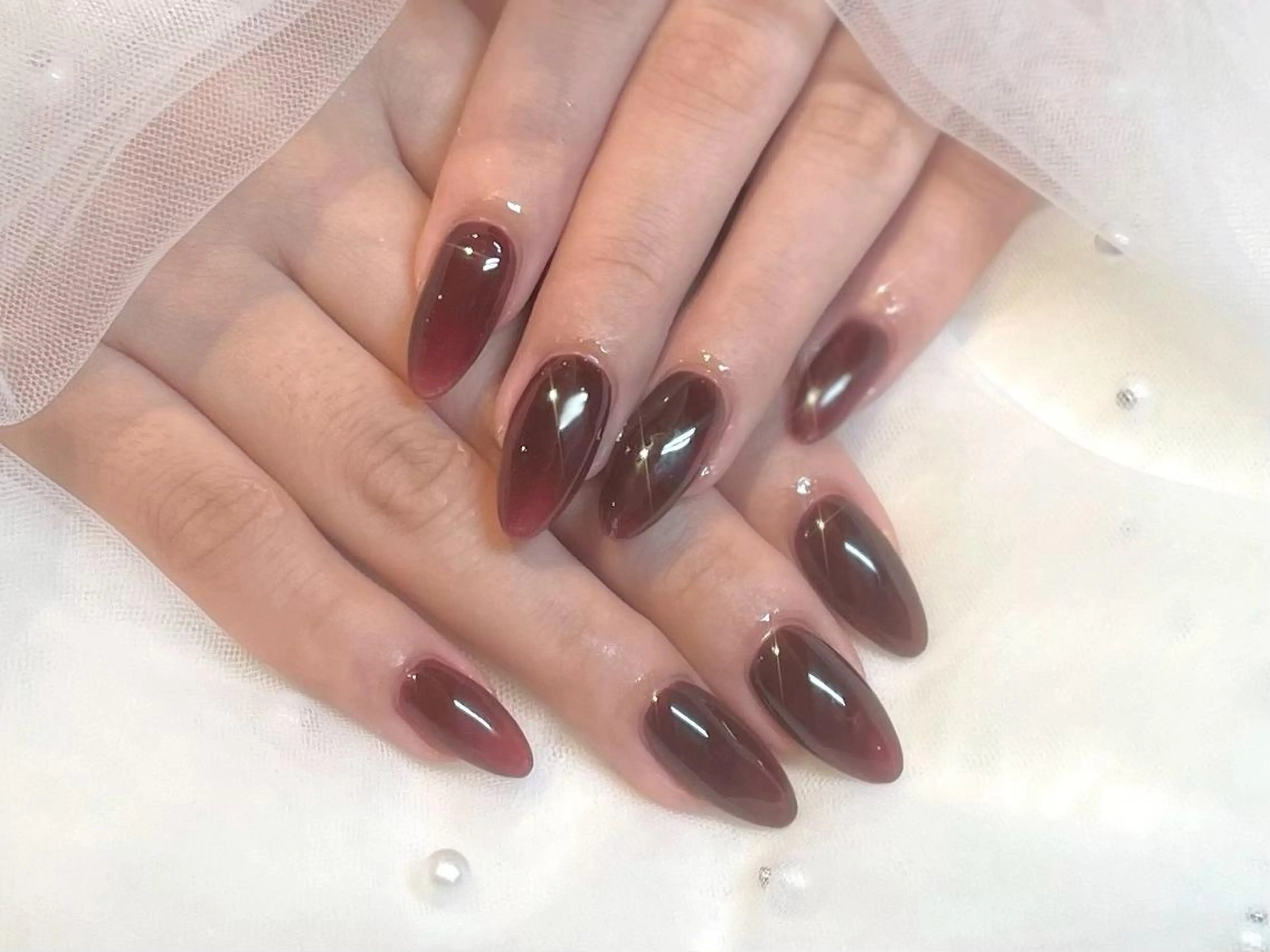 ネイル ワンカラーネイル ネイルチップ ハンドネイル 韓国ヘアならお任せ♡ 馴染ませ達人👸yuのヘアスタイル