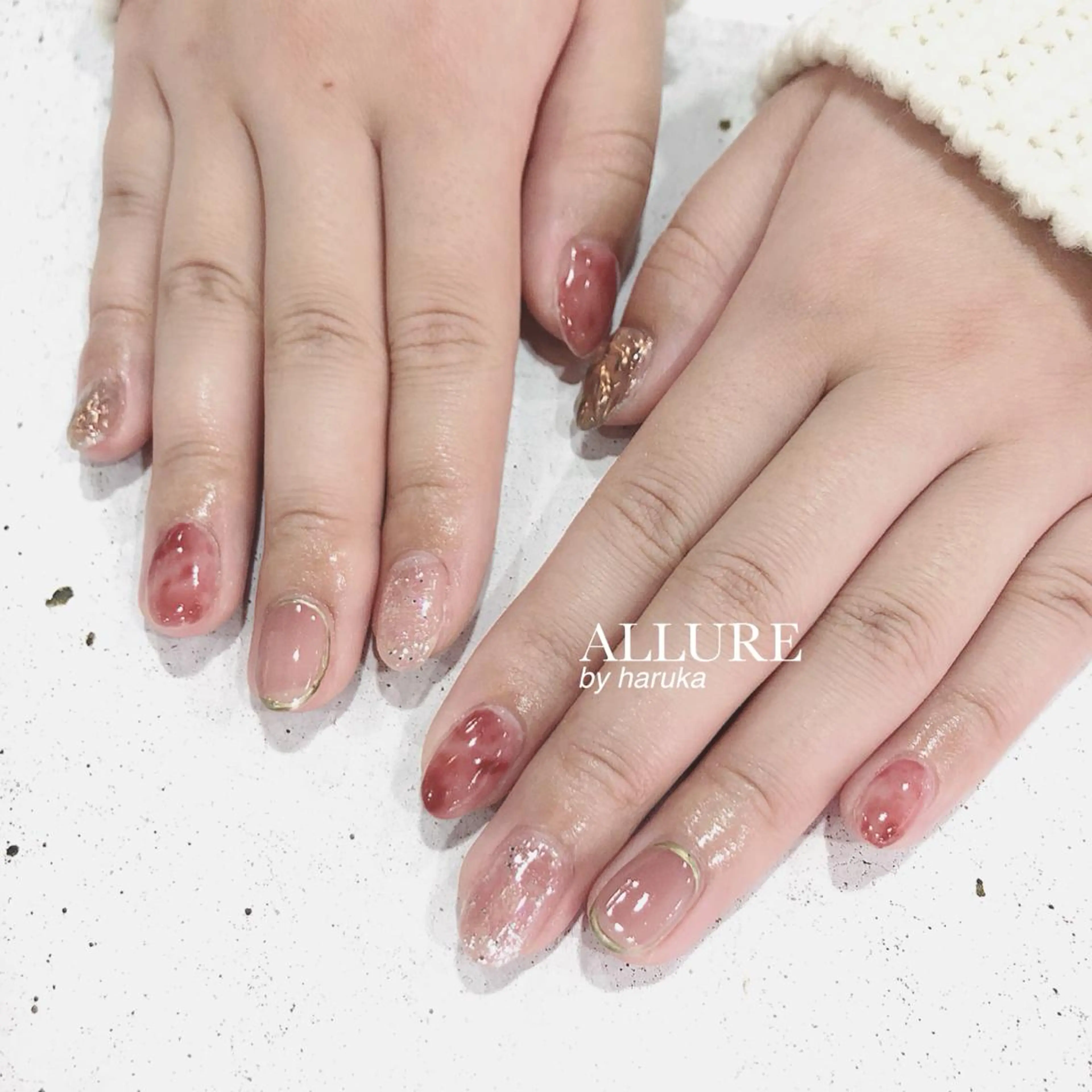 ネイル Allure小山店 高橋陽香のネイルデザイン