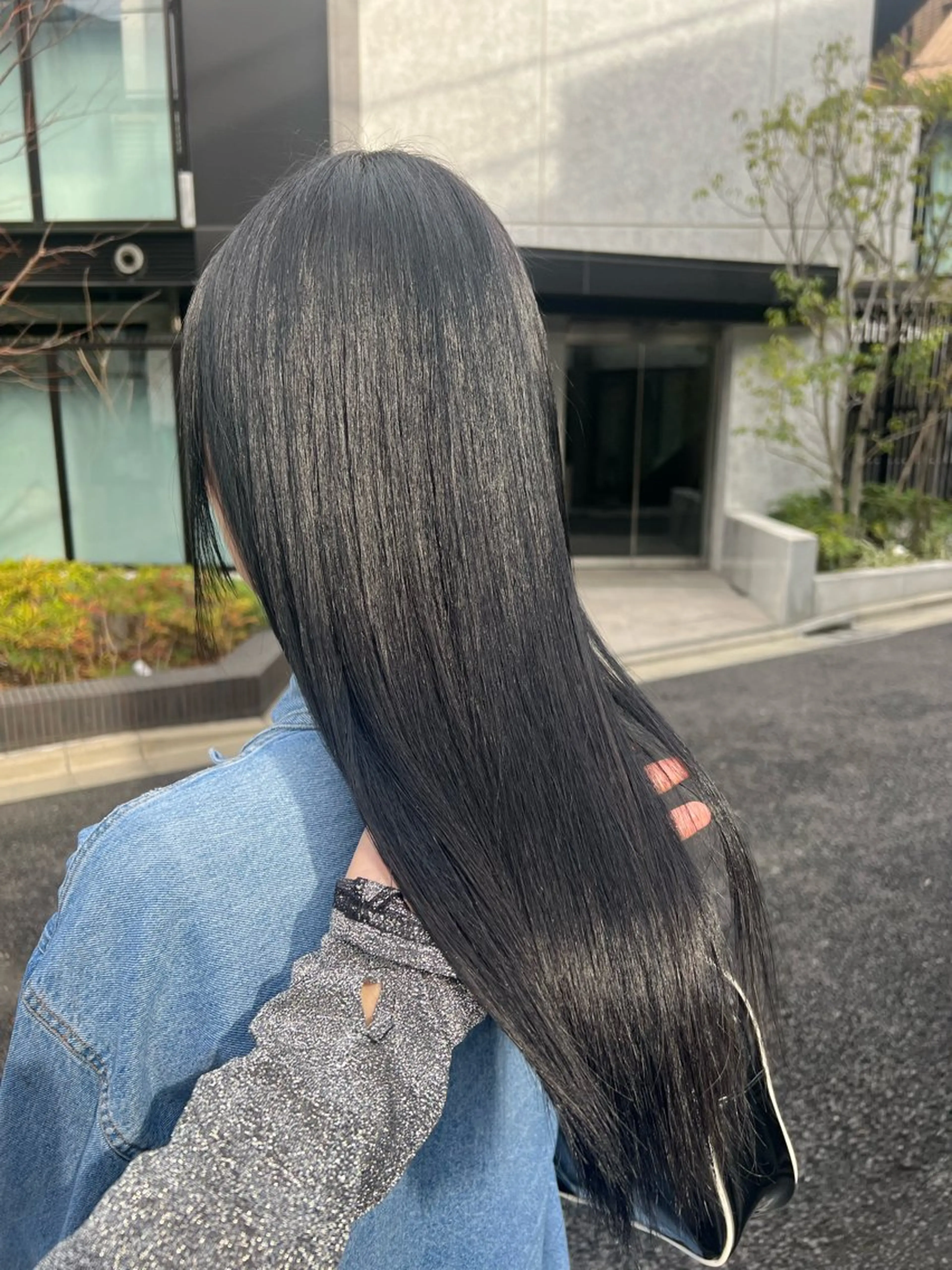 【就活応援】落とせる黒染め+髪質改善トリートメントの写真