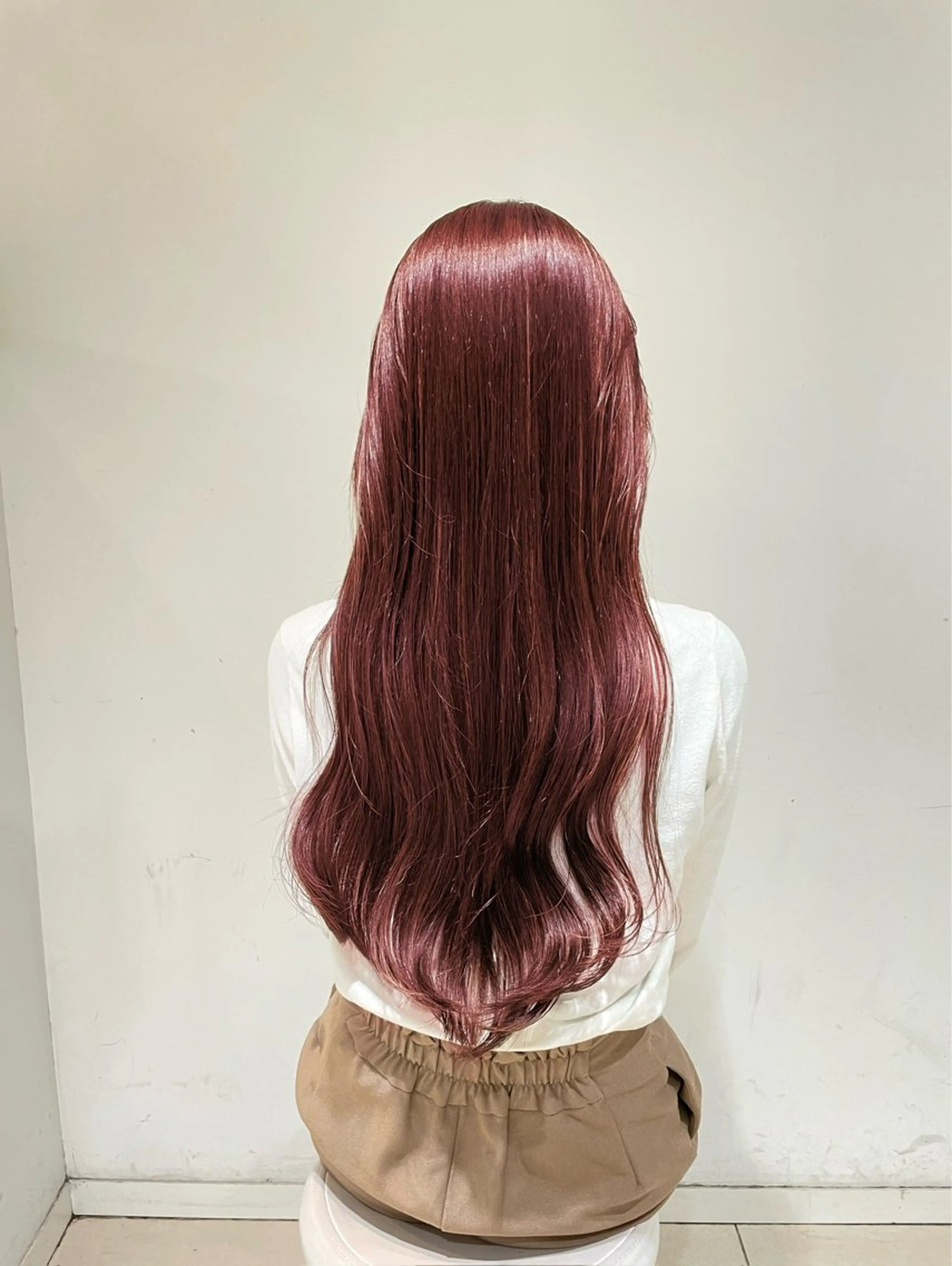 ロング ヘアカラー 当日予約◎/縮毛矯正 /艶カラー/雨森大晃のヘアスタイル