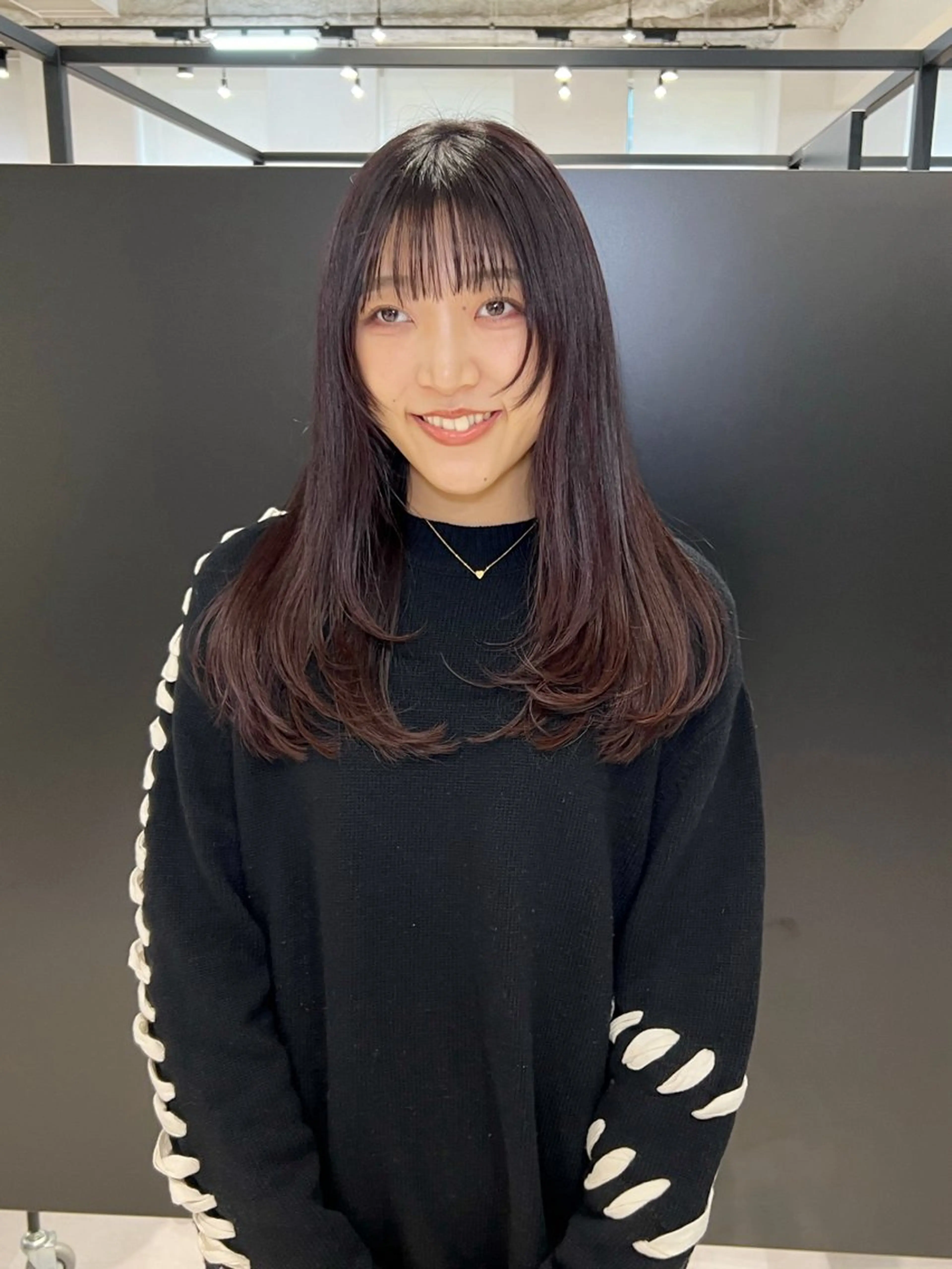 ロング カラー カット ヘアカラー トリートメント kimika🥑 メンズ/髪質改善のヘアスタイル