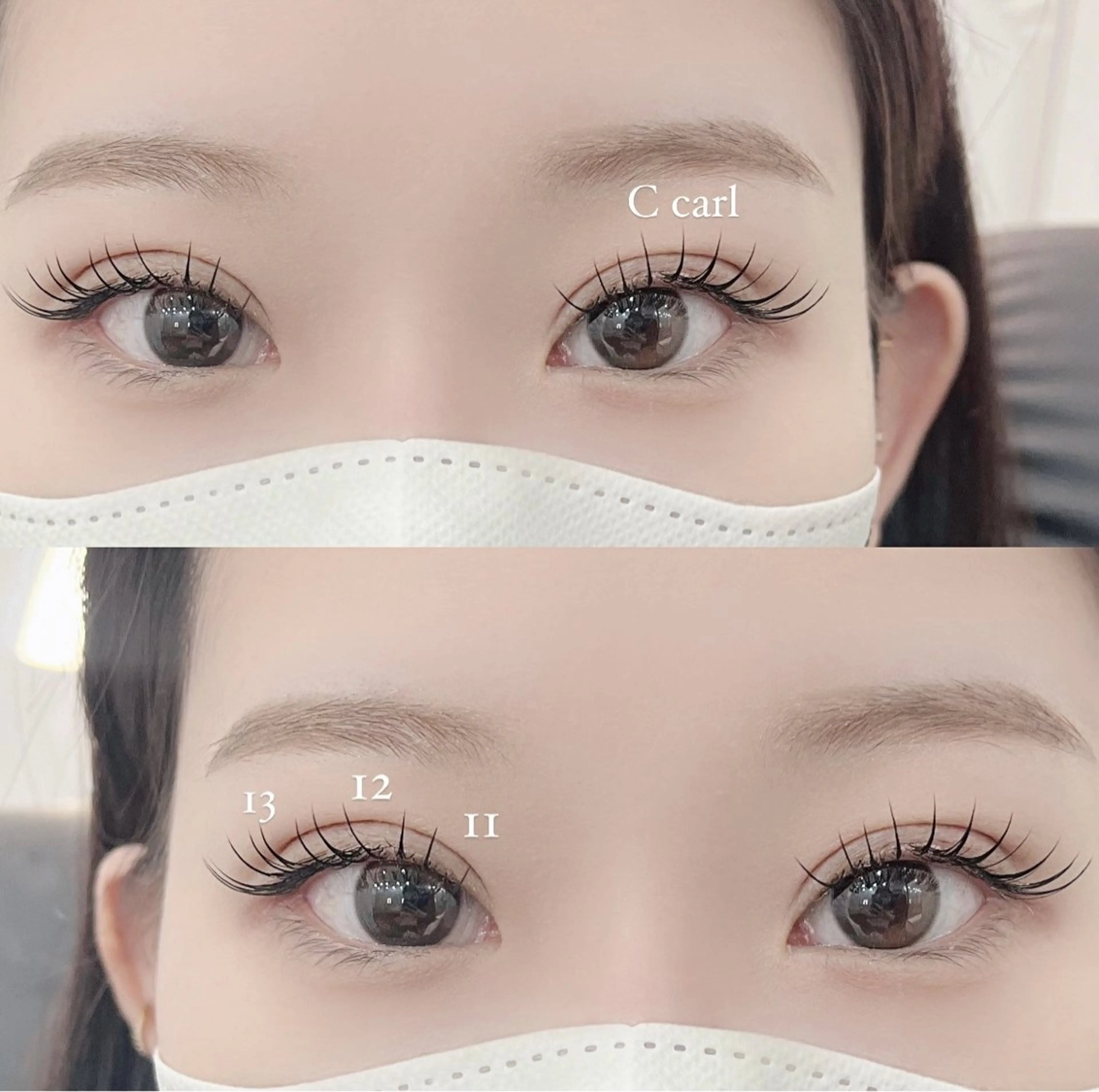 マツエク・マツパ Lycka 明音のマツエク・マツパデザイン