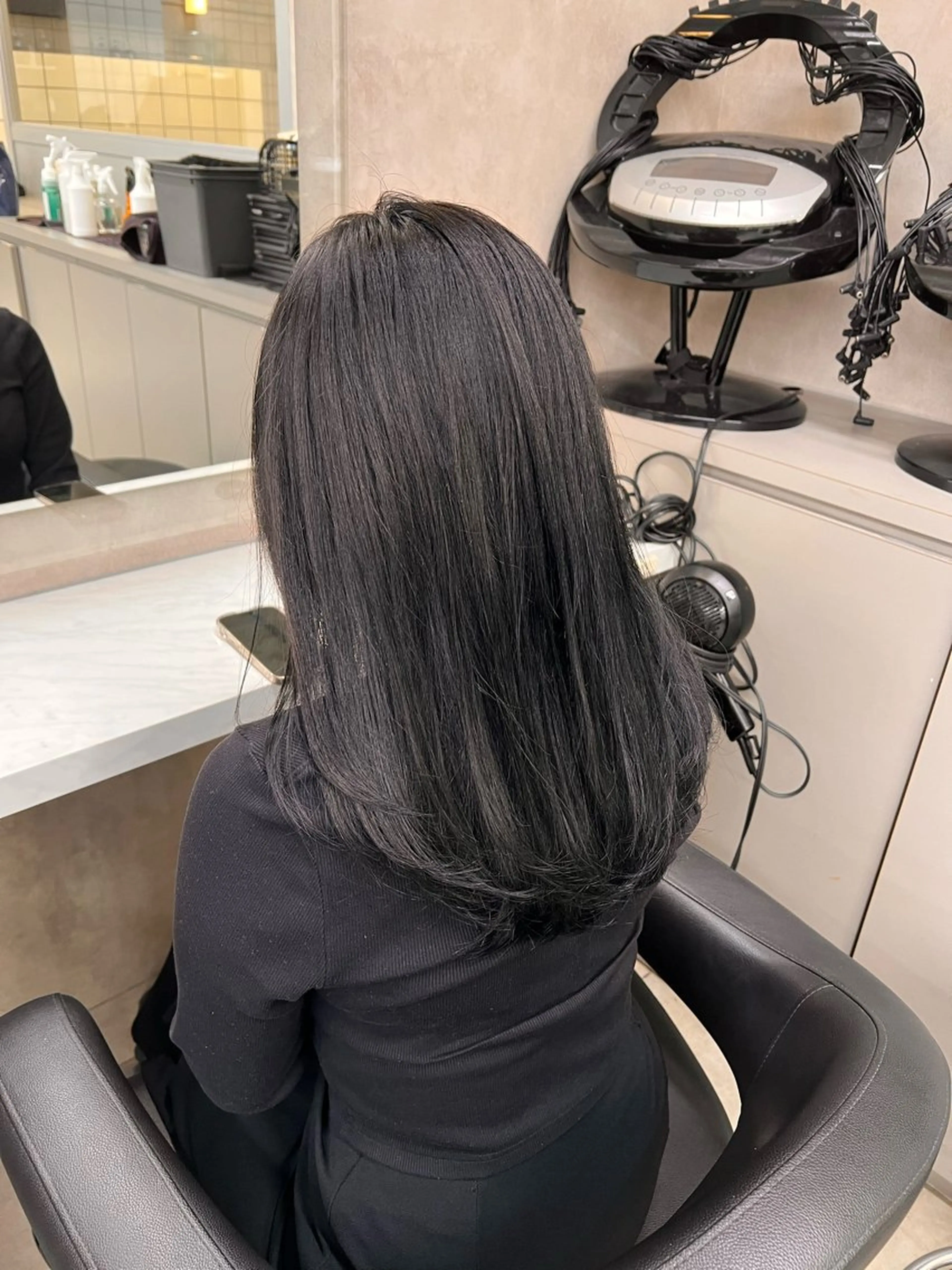 セミロング カラー 💖札幌カラー 指名No.1💖玲奈のヘアスタイル