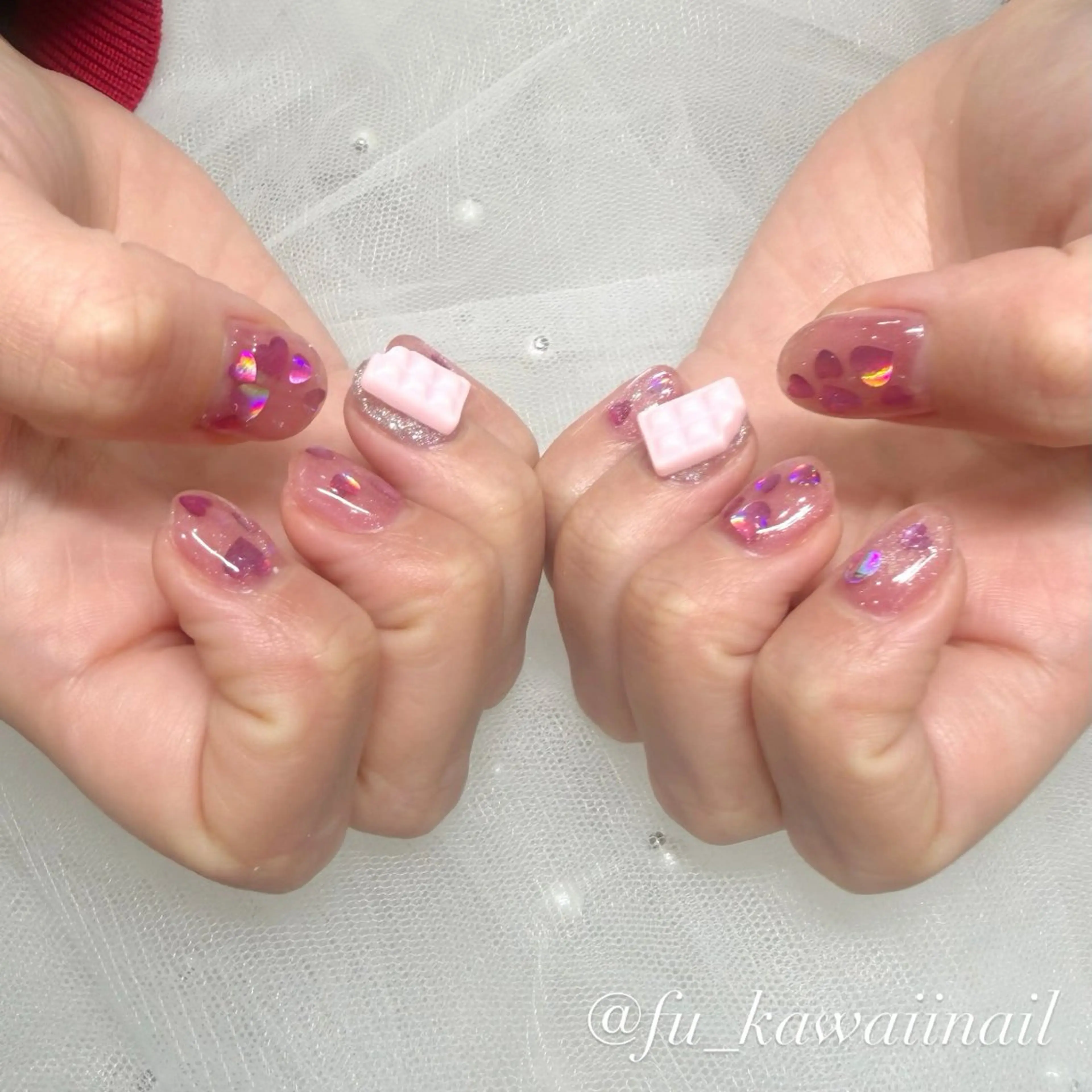 ネイル 🪞ヤギフウカ🪞 渋谷ネイルのネイルデザイン