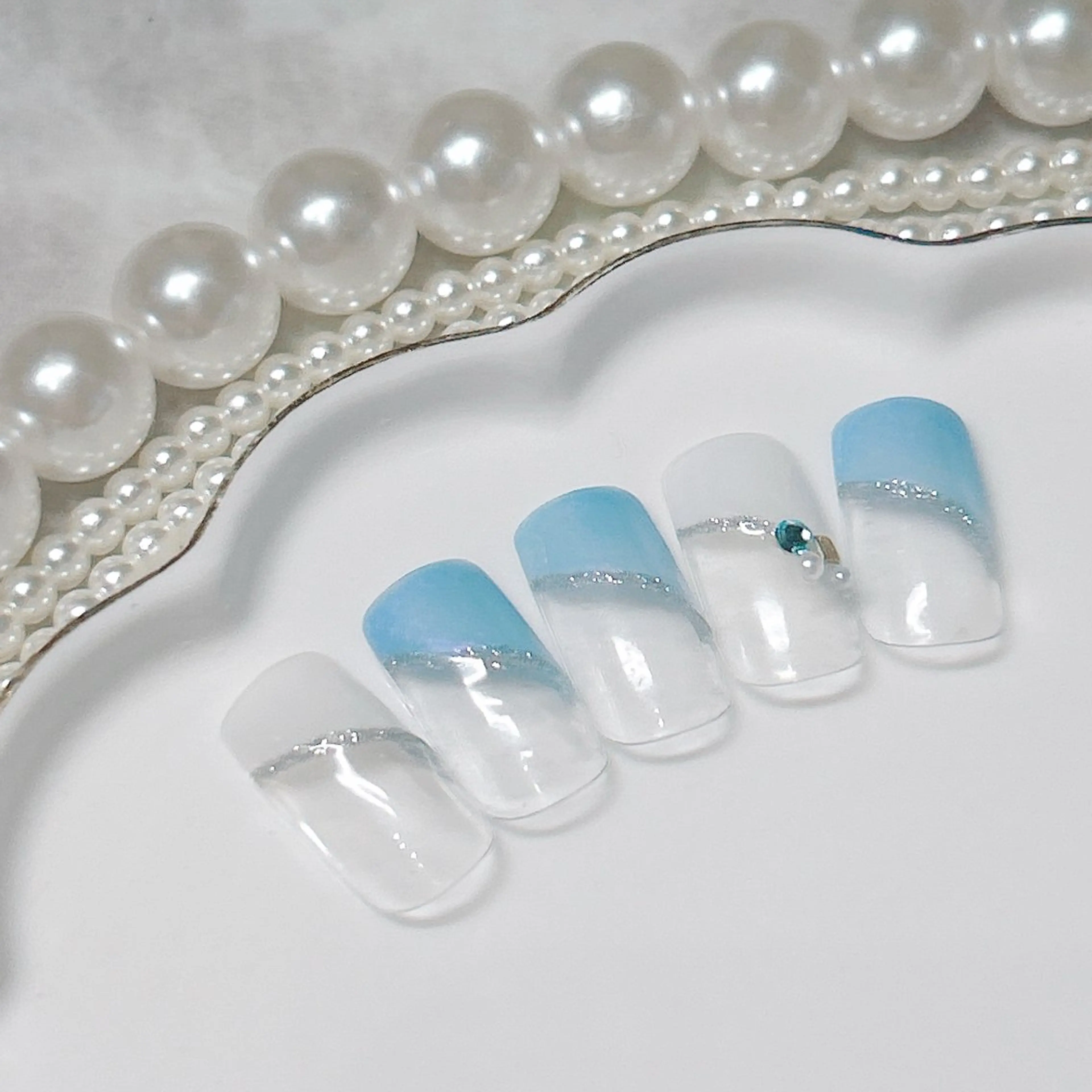 ネイル フットネイル ジェルネイル マグネットネイル パラジェル 松宮 理歩のネイルデザイン