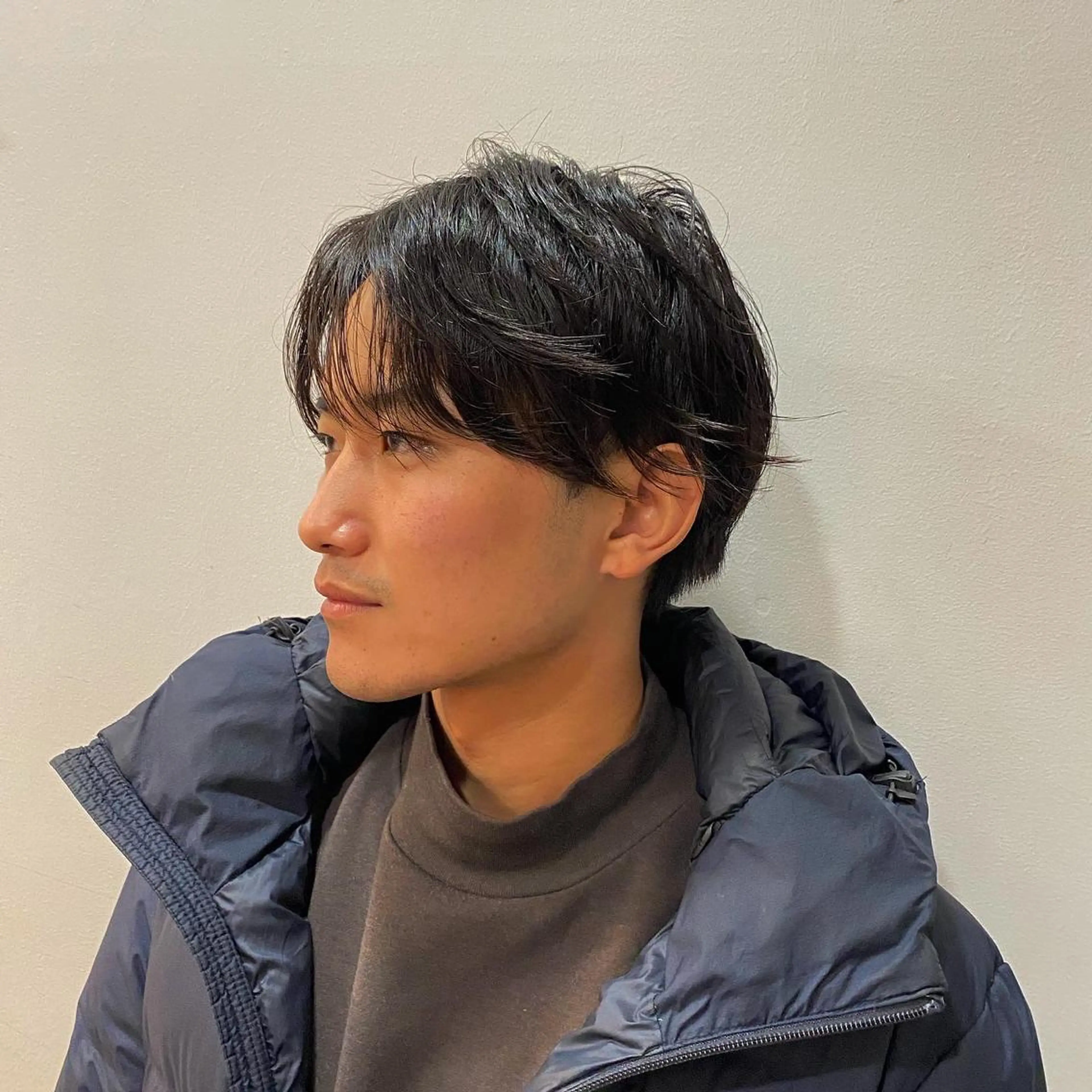 パーマ メンズ 栗田 大輝のヘアスタイル