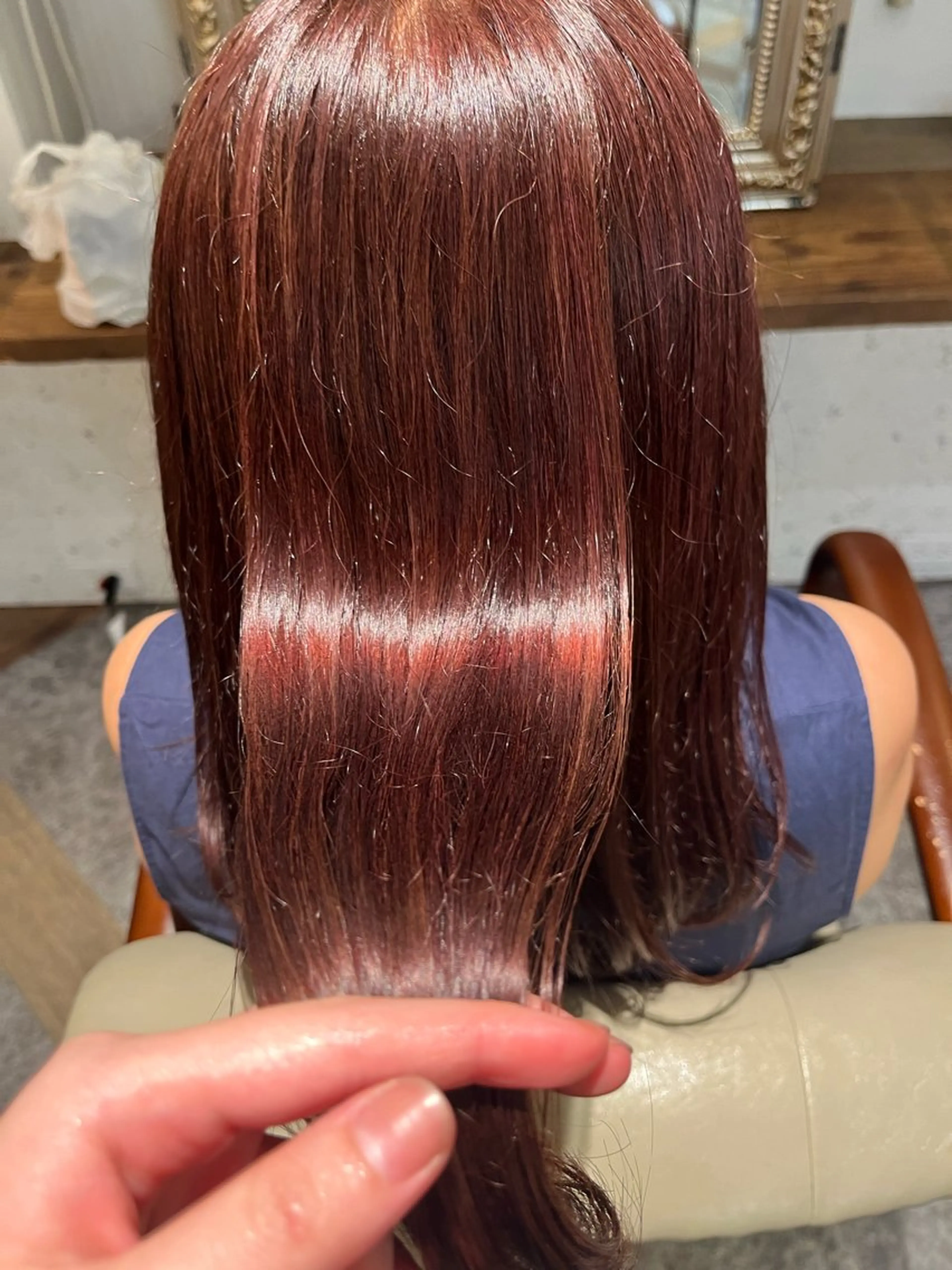 カラー ピンクカラー 南  菜月🌼. ✨カット無料✨️のヘアスタイル