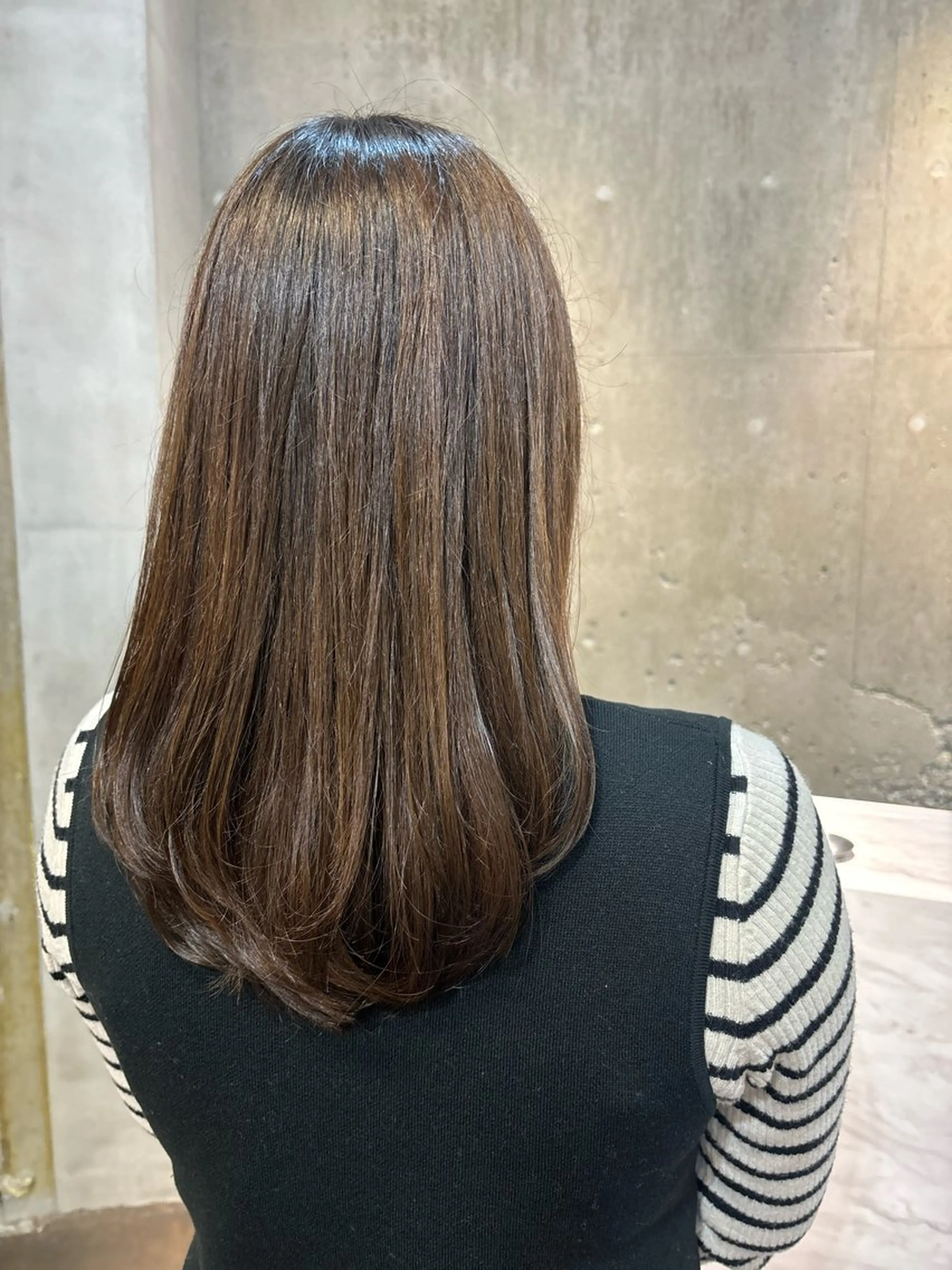 セミロング パーマ セミロングパーマ ストレートパーマ ショートパーマ 🫧ちひろ🫧のヘアスタイル