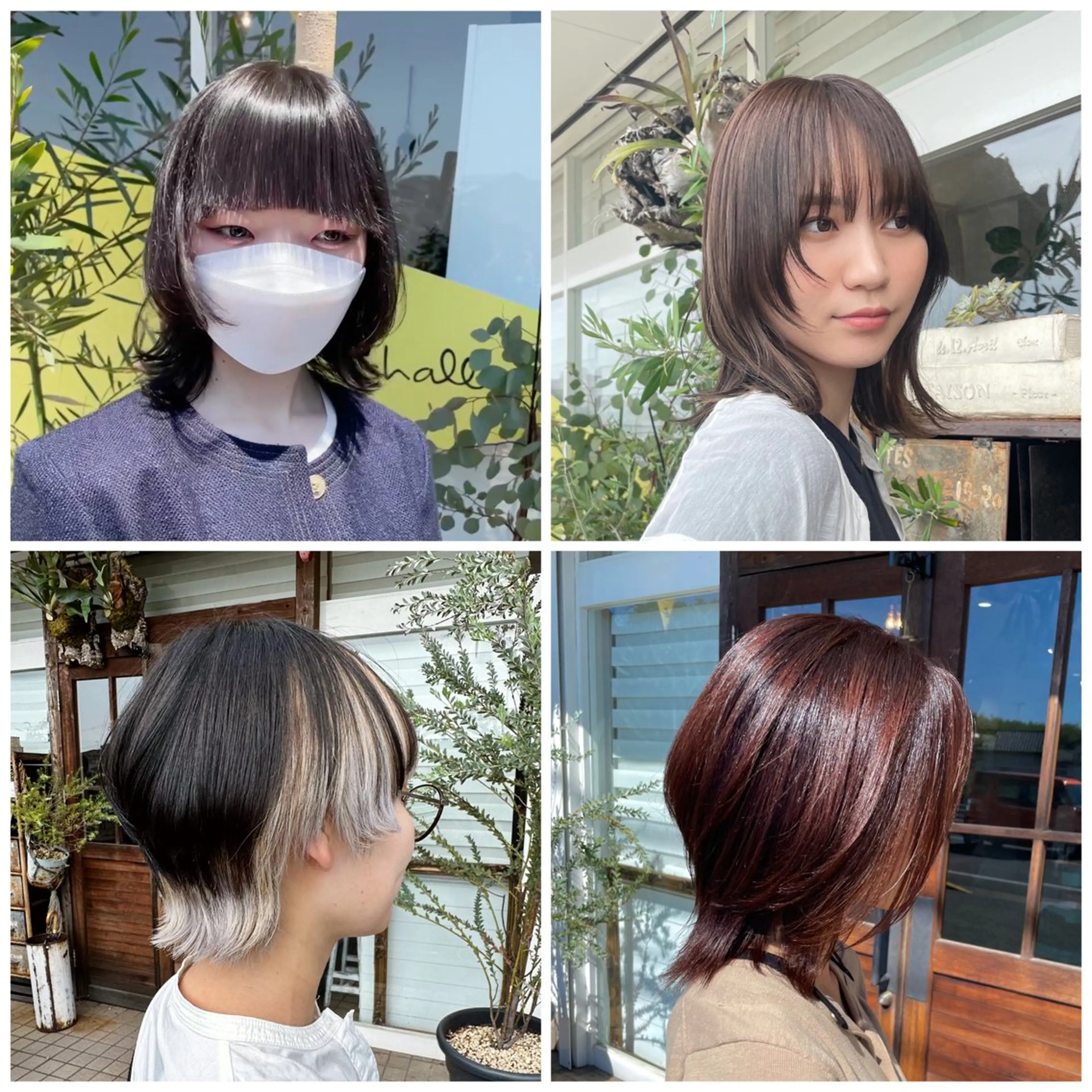 ミディアム レイヤーカット 奥田 誠司のヘアスタイル