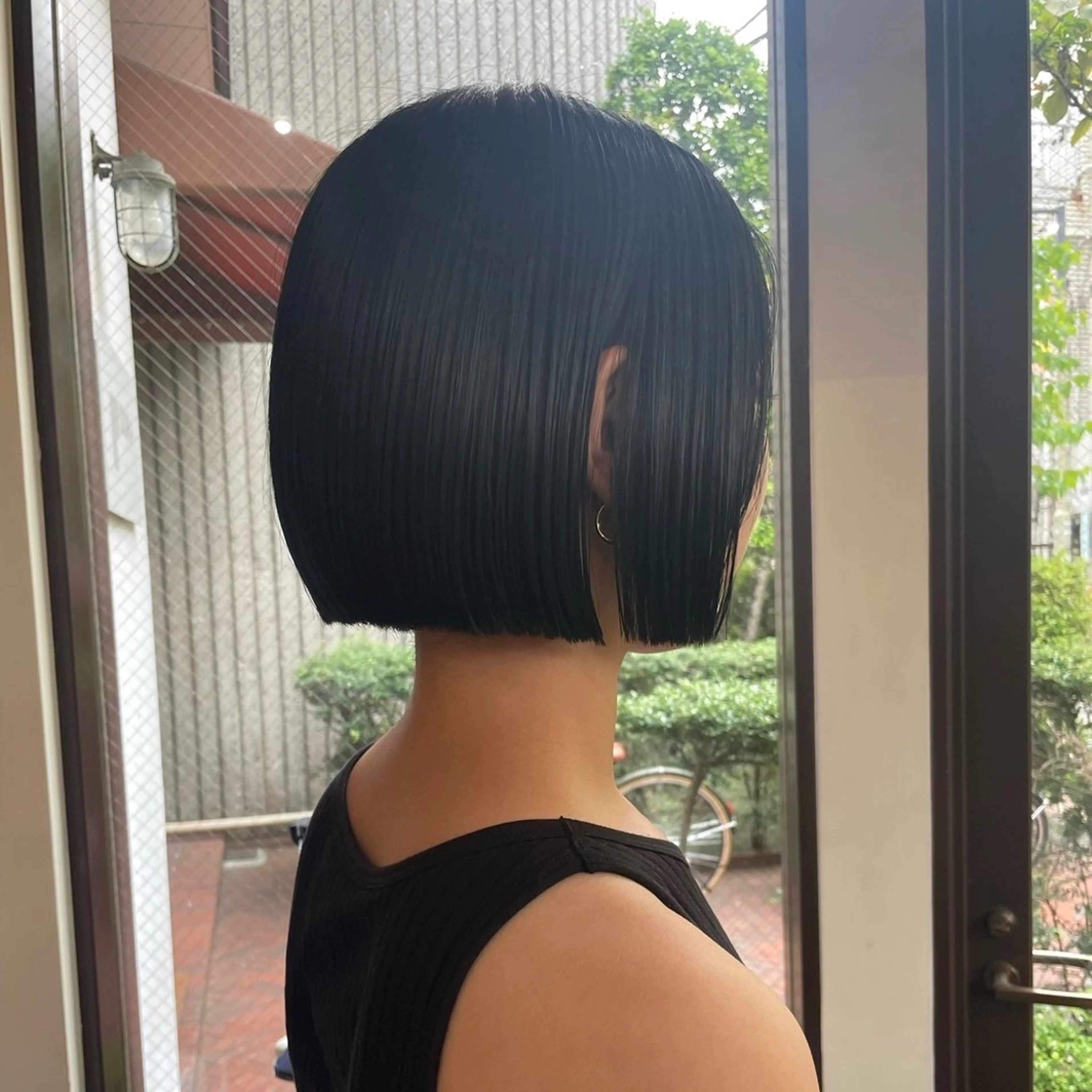 ショート ボブ カット 縮毛矯正 MINNANO所属・⚪️マナエ⚪️ ／学芸大学のヘアスタイル