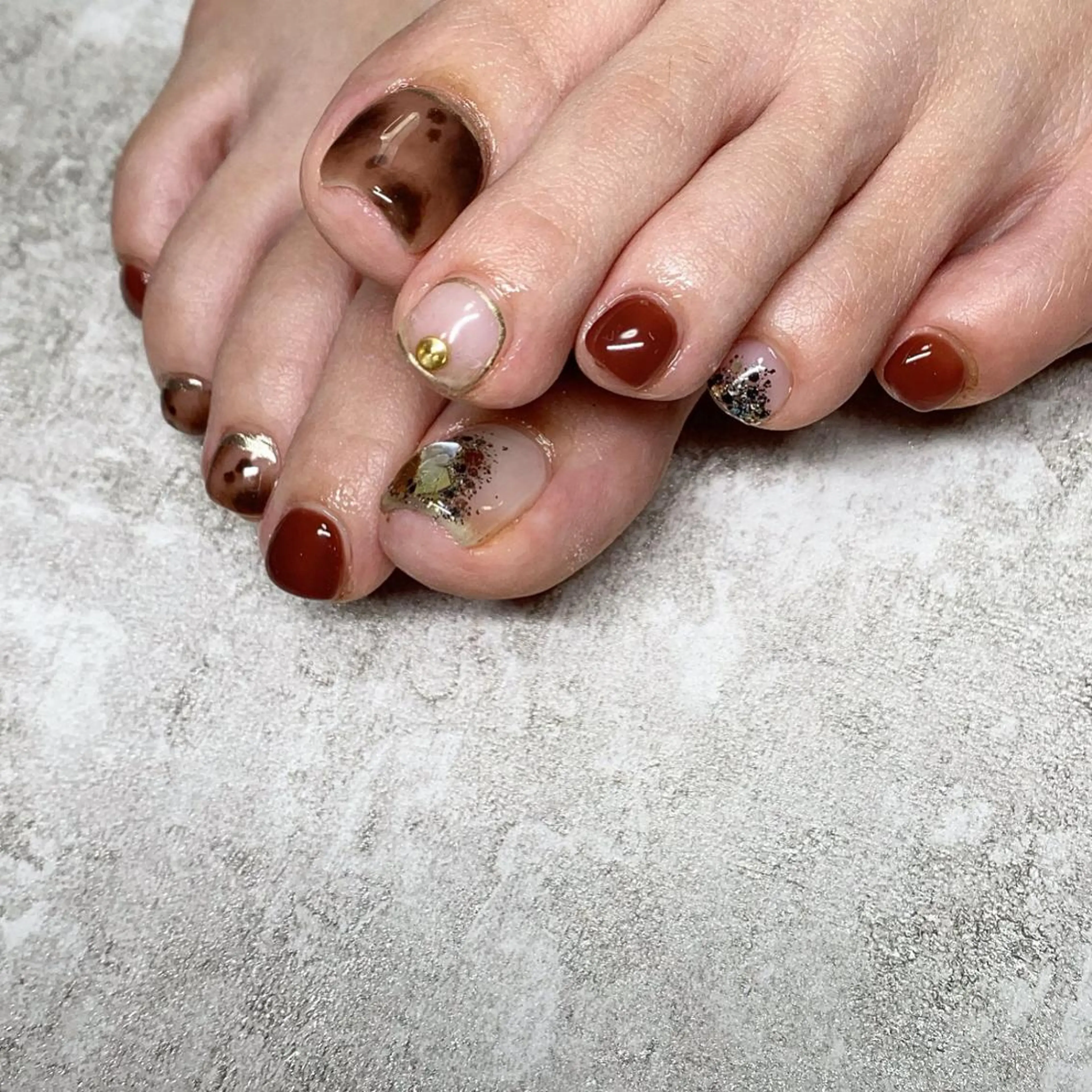 ネイル フットネイル S. JEWELのネイルデザイン