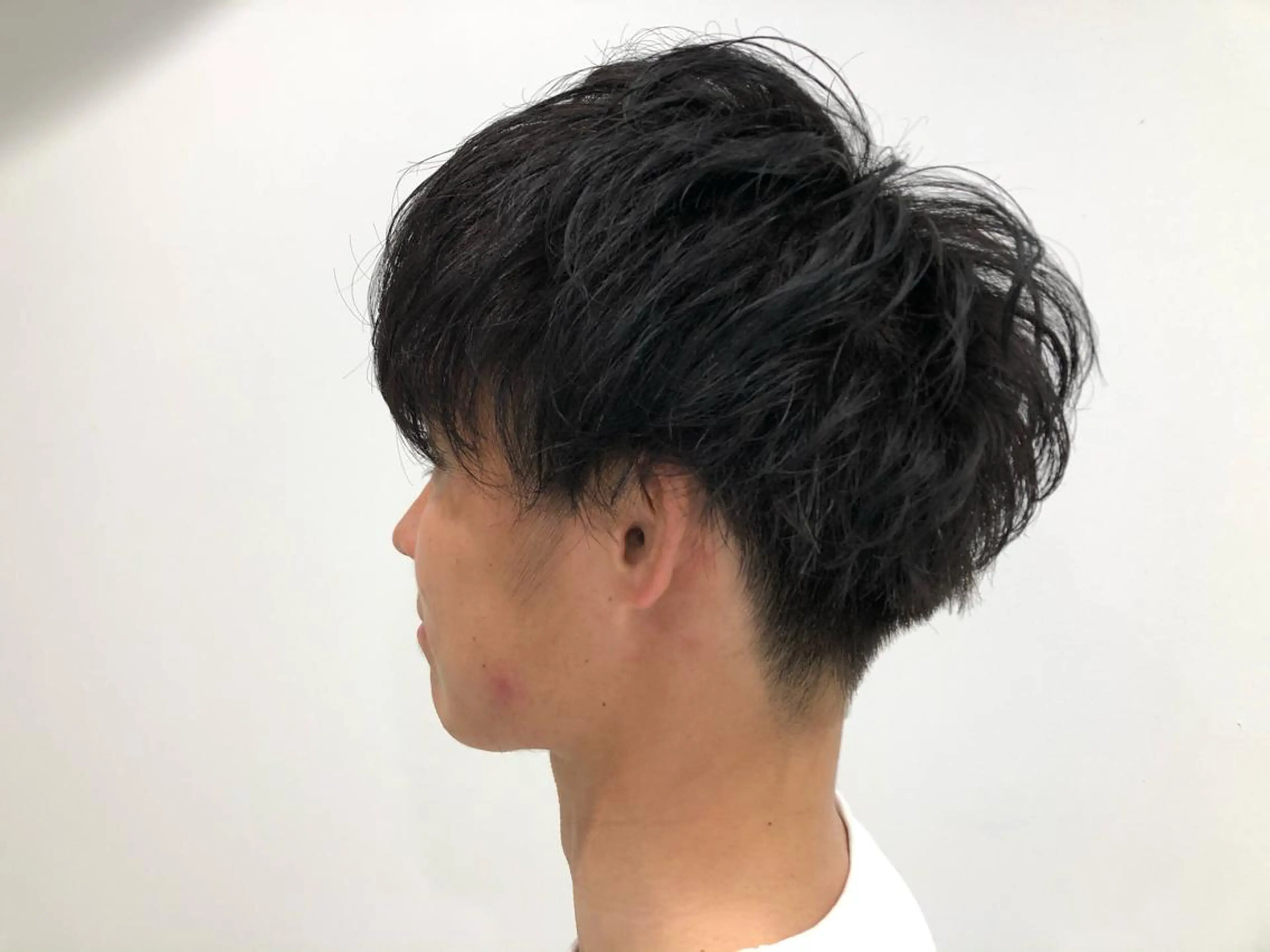 パーマ メンズ BABY 艶髪暗髪ヘア💖達人のヘアスタイル