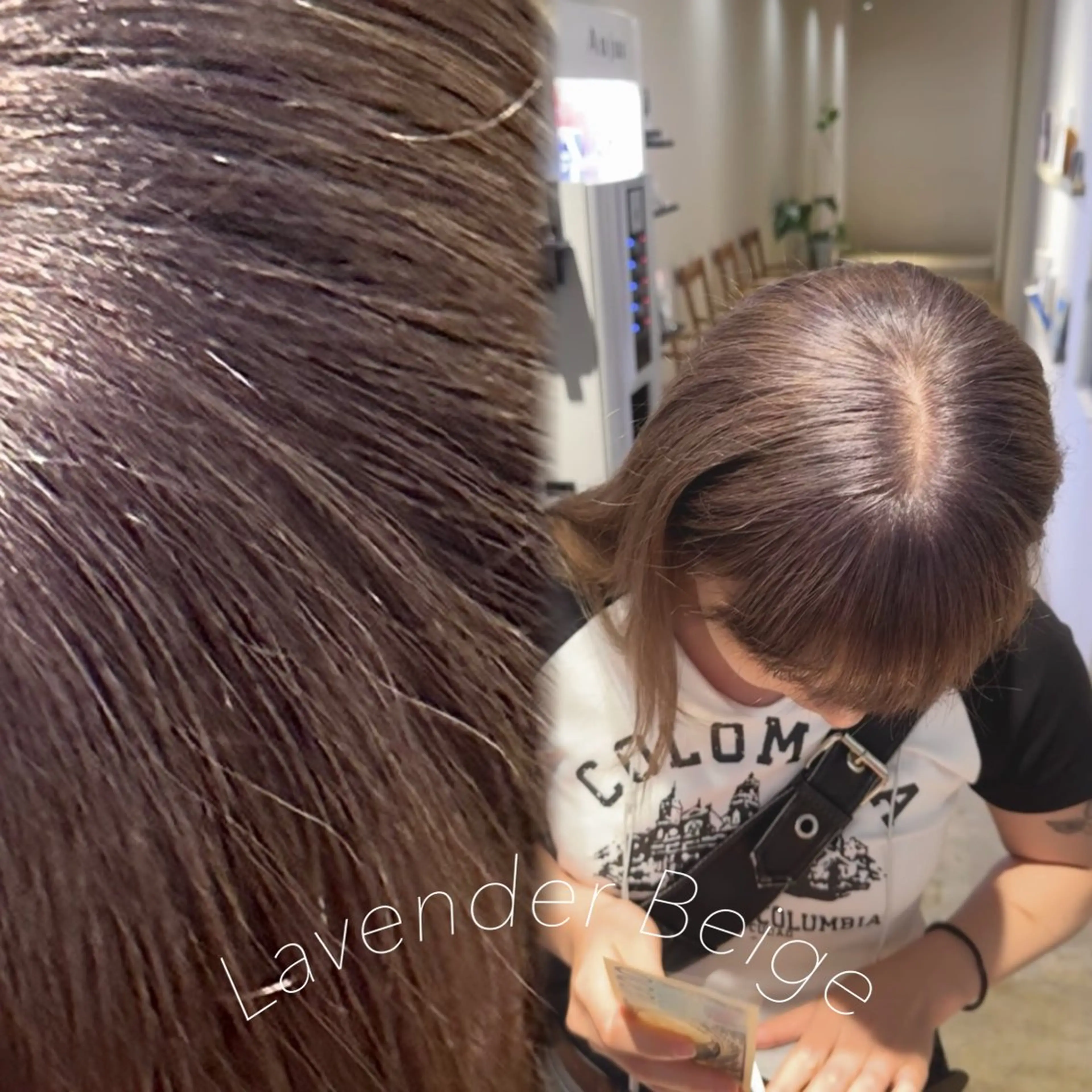 ロング ヘアカラー あゆみ︎︎✮／ 暖色カラー／レイヤーのヘアスタイル