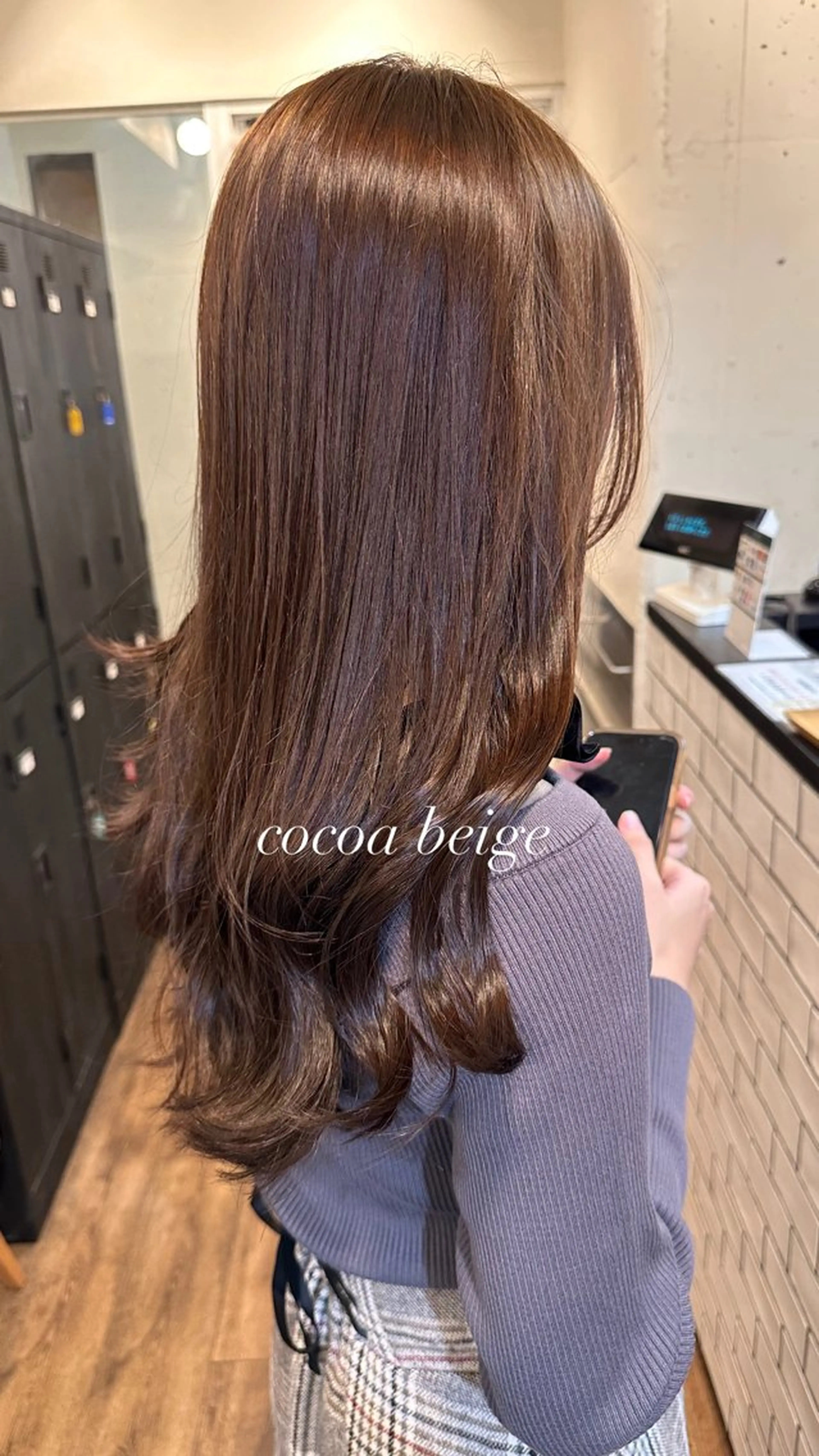ミディアム カット ヘアカラー kyosuke 透明感カラーのヘアスタイル