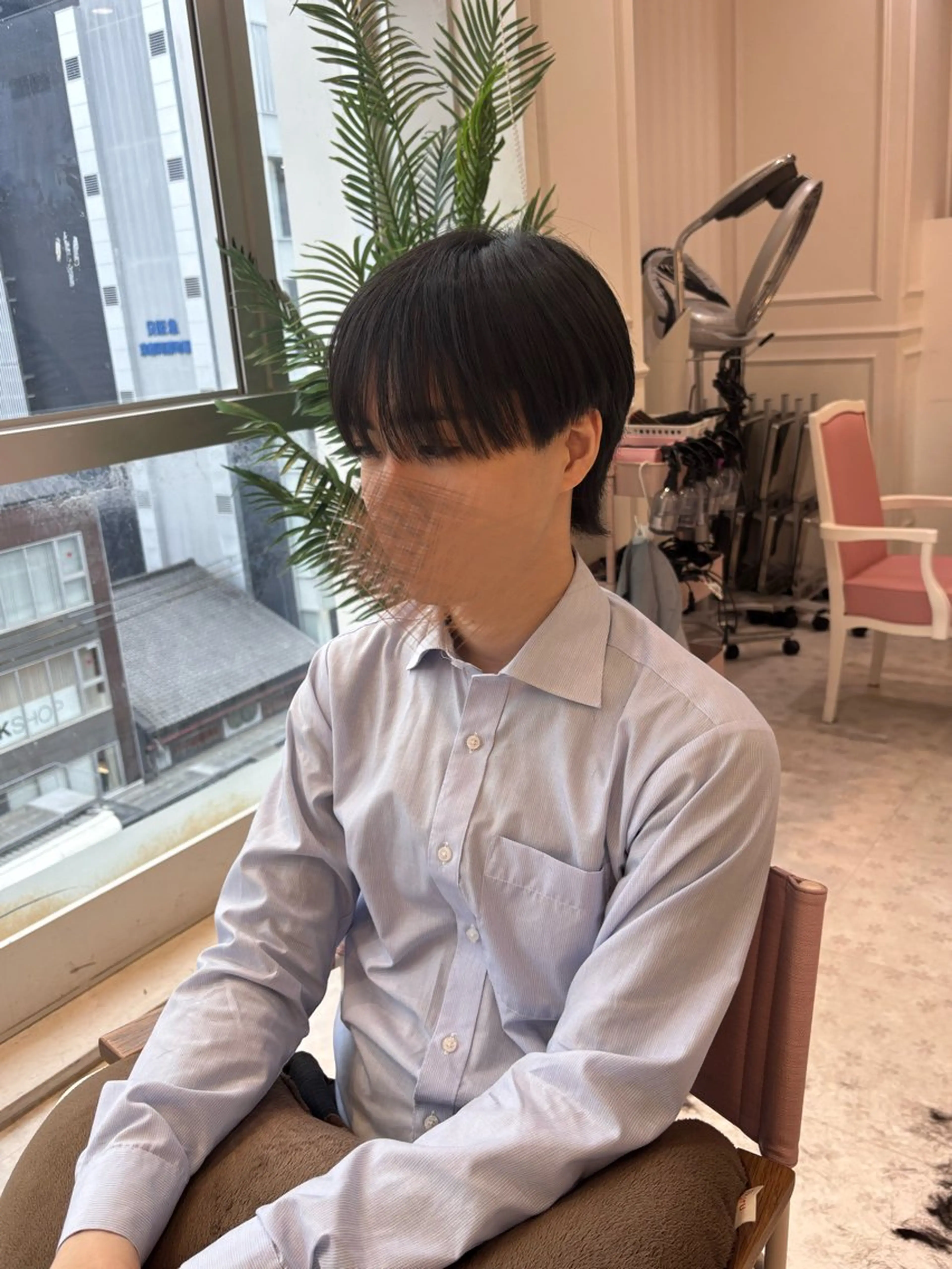 メンズ カット 韓国ヘア／カラー ／女性モデル募集中のヘアスタイル