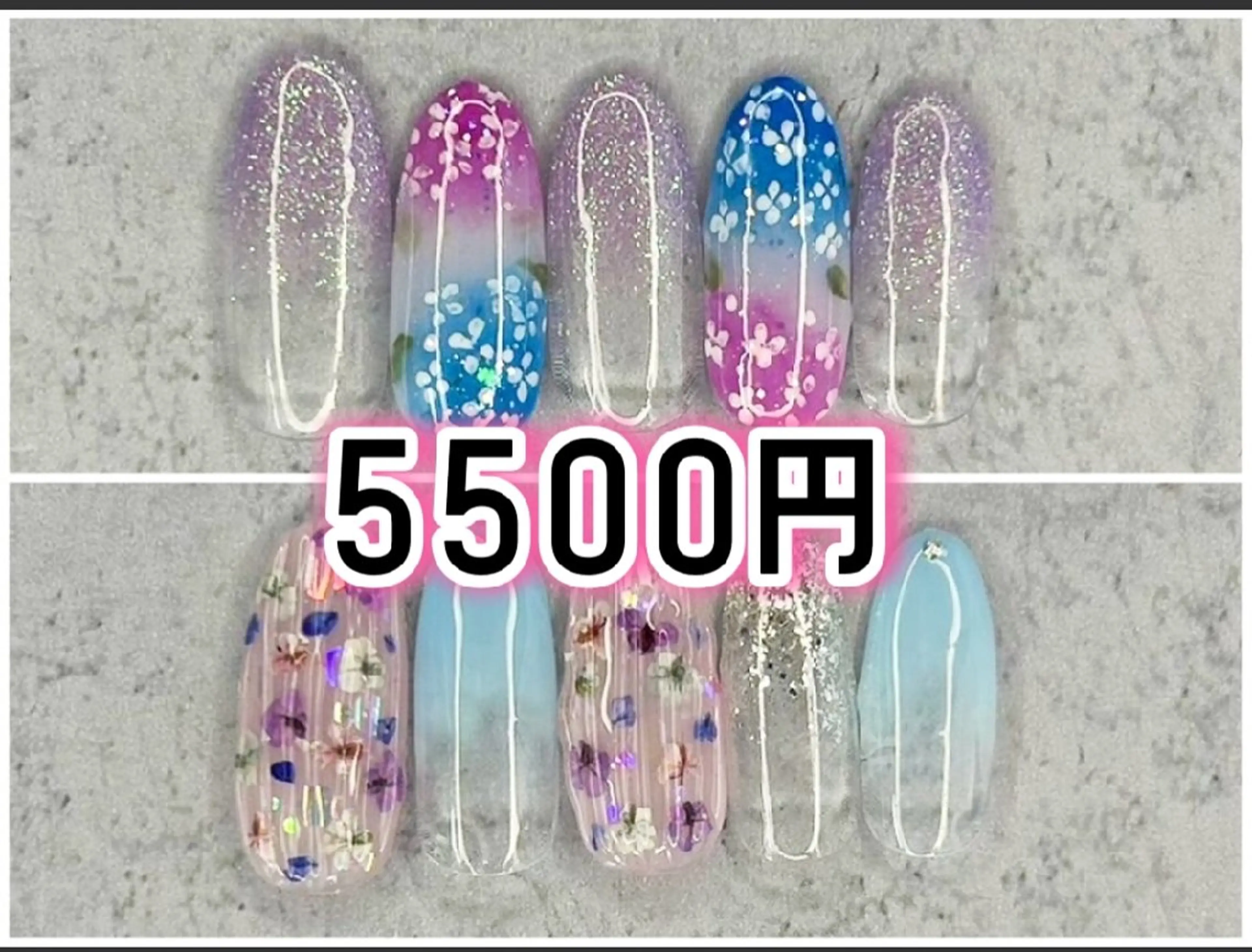 ネイル ハンドネイル Milana 川瀬のネイルデザイン