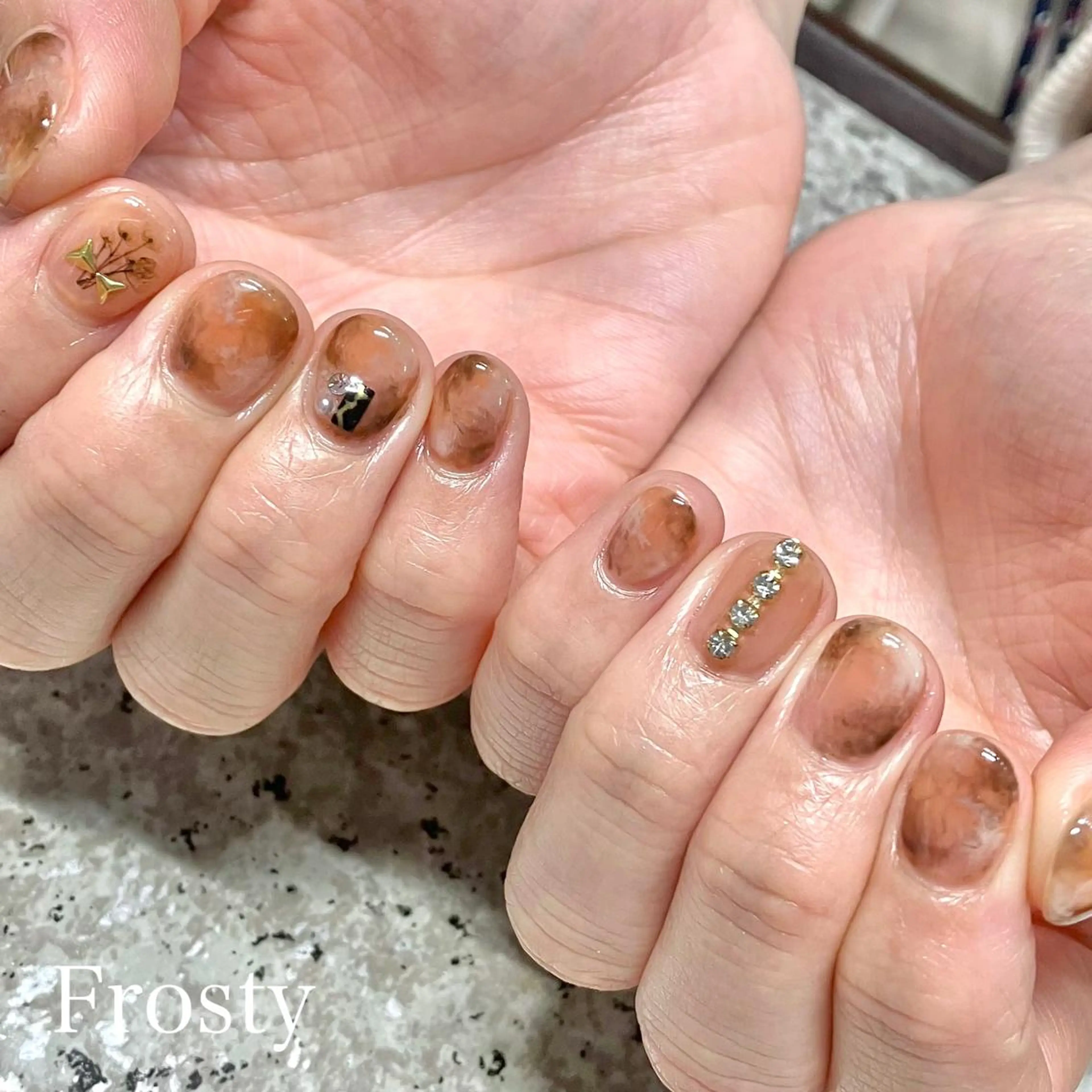 ネイル ハンドネイル Mys. 三上紗紀のネイルデザイン