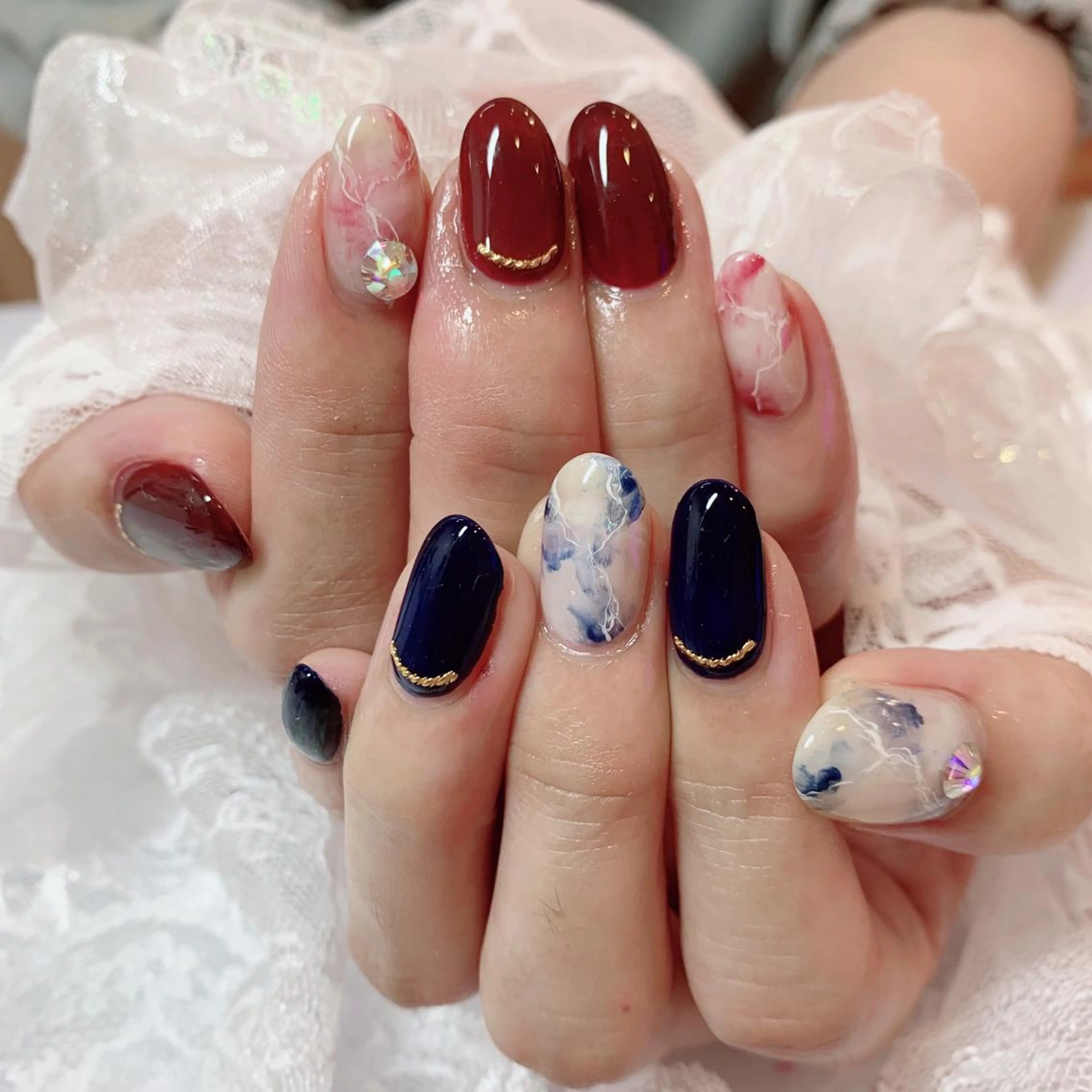 ネイル La neige* yuki 🐩🌙のネイルデザイン