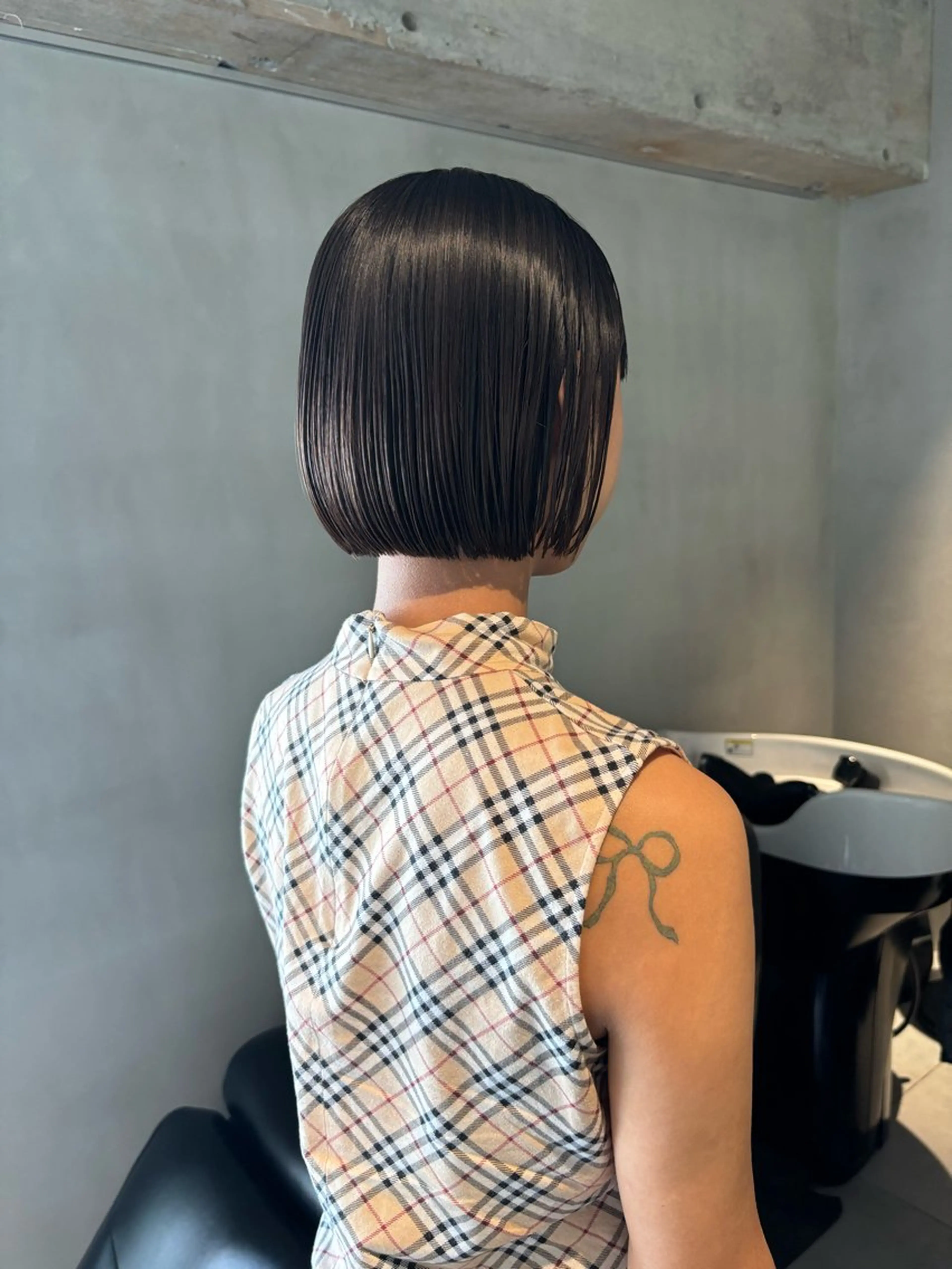 ショート ボブ risa 。のヘアスタイル