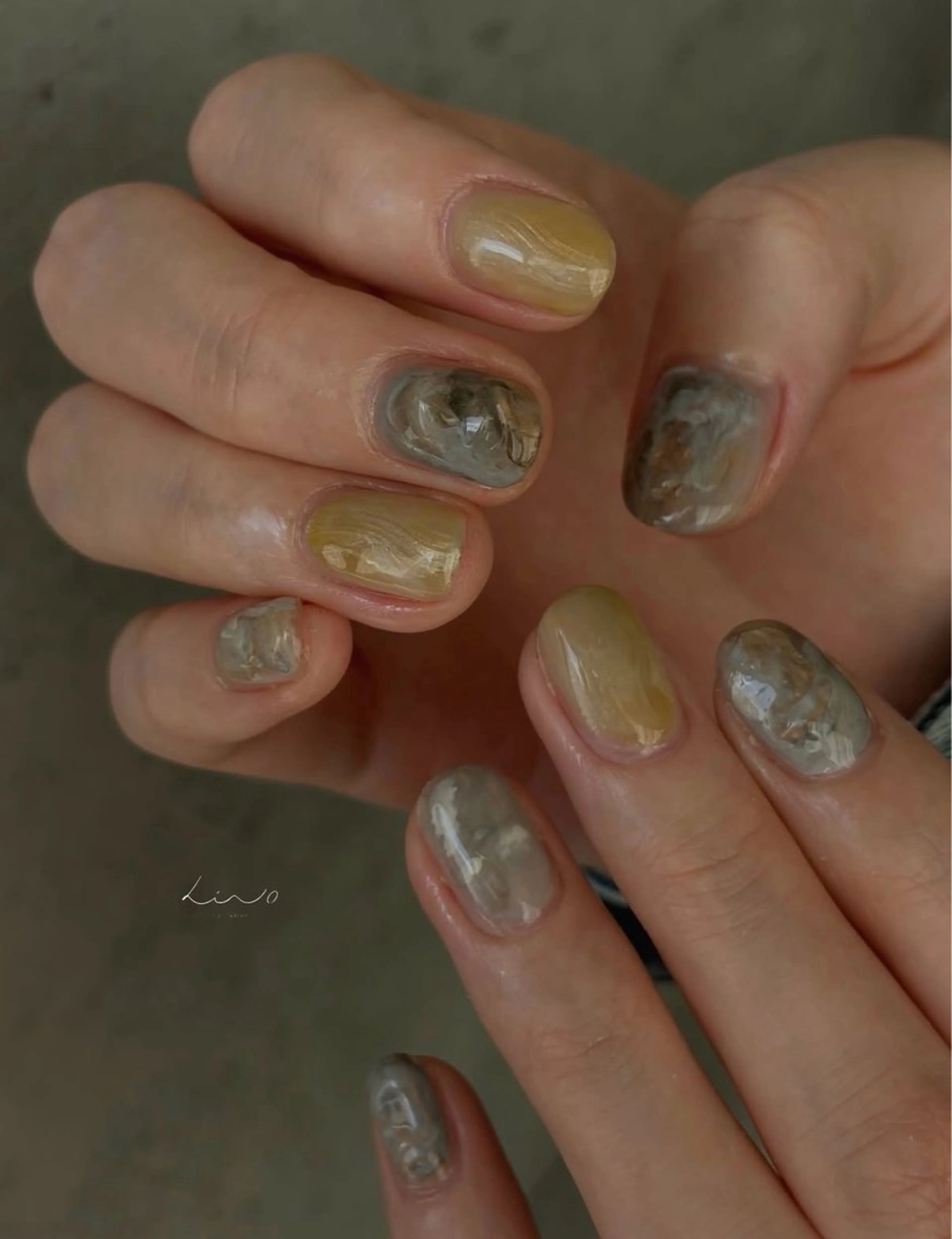 ネイル ハンドネイル lino大阪本町店所属・lino 大阪本町店のネイルデザイン