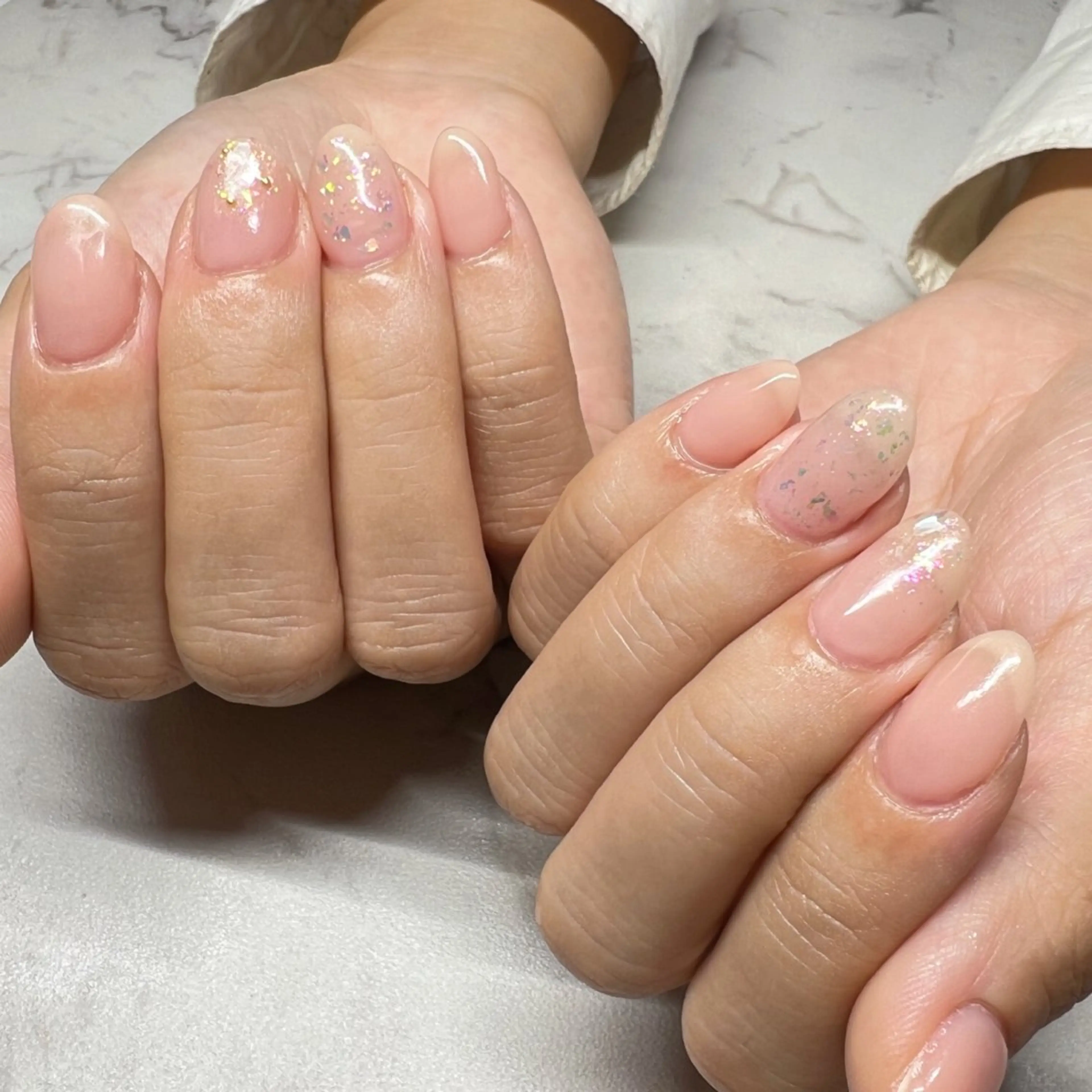 ネイル シンプルネイル ルミエナ銀座 KATAOKAのネイルデザイン