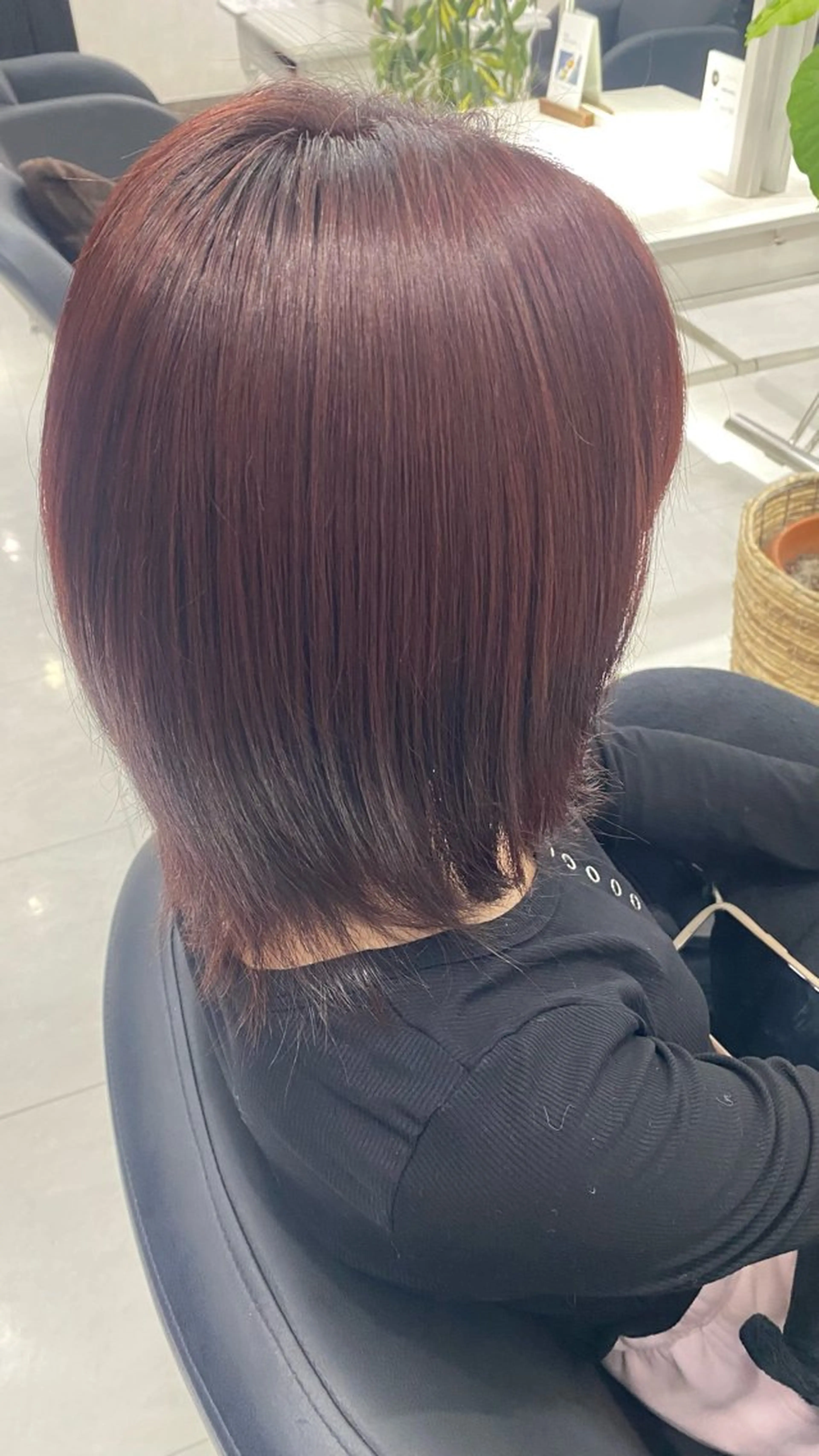 ミディアム ヘアカラー 森田 結吾のヘアスタイル