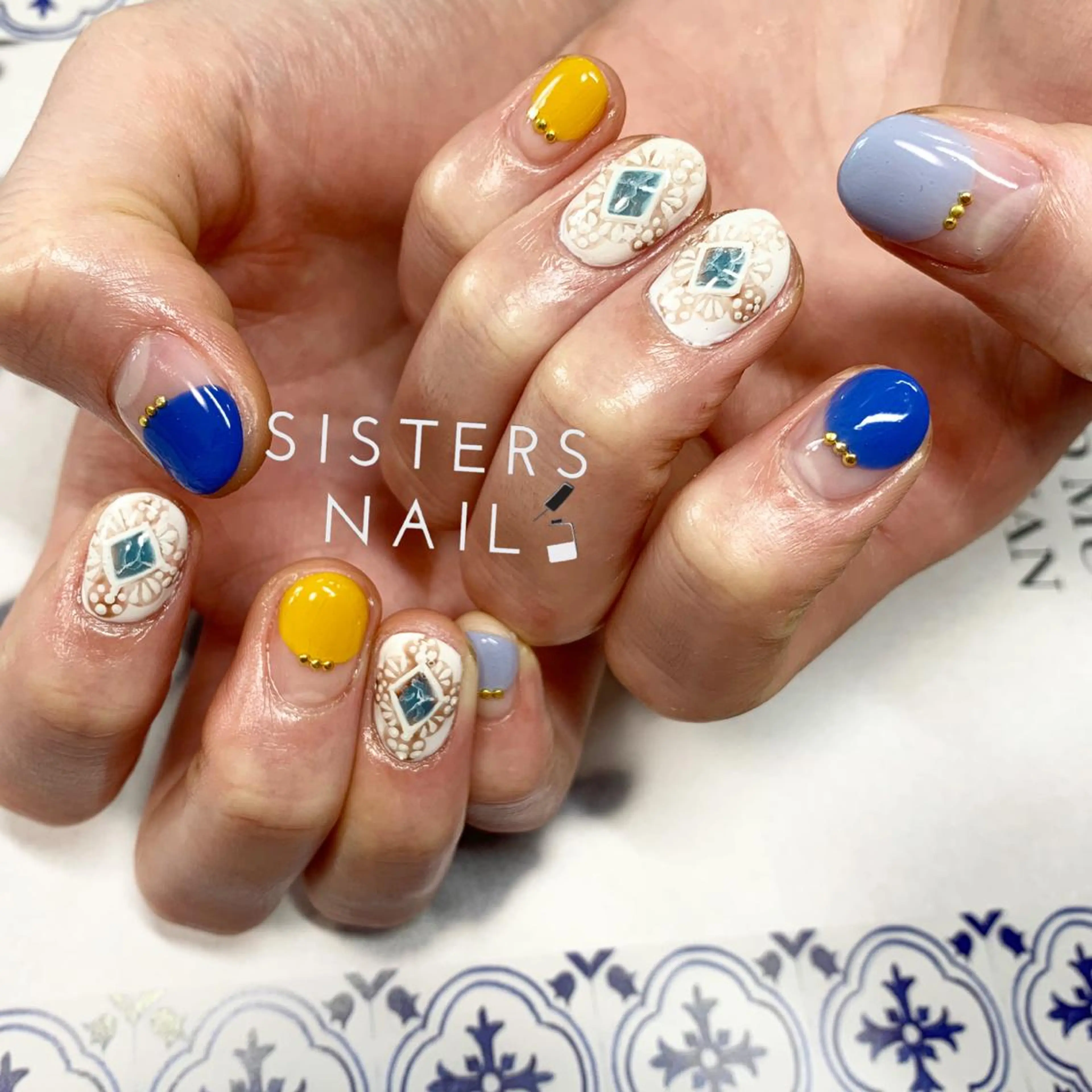 ネイル ハンドネイル ハンドケア sisters nail.fのネイルデザイン